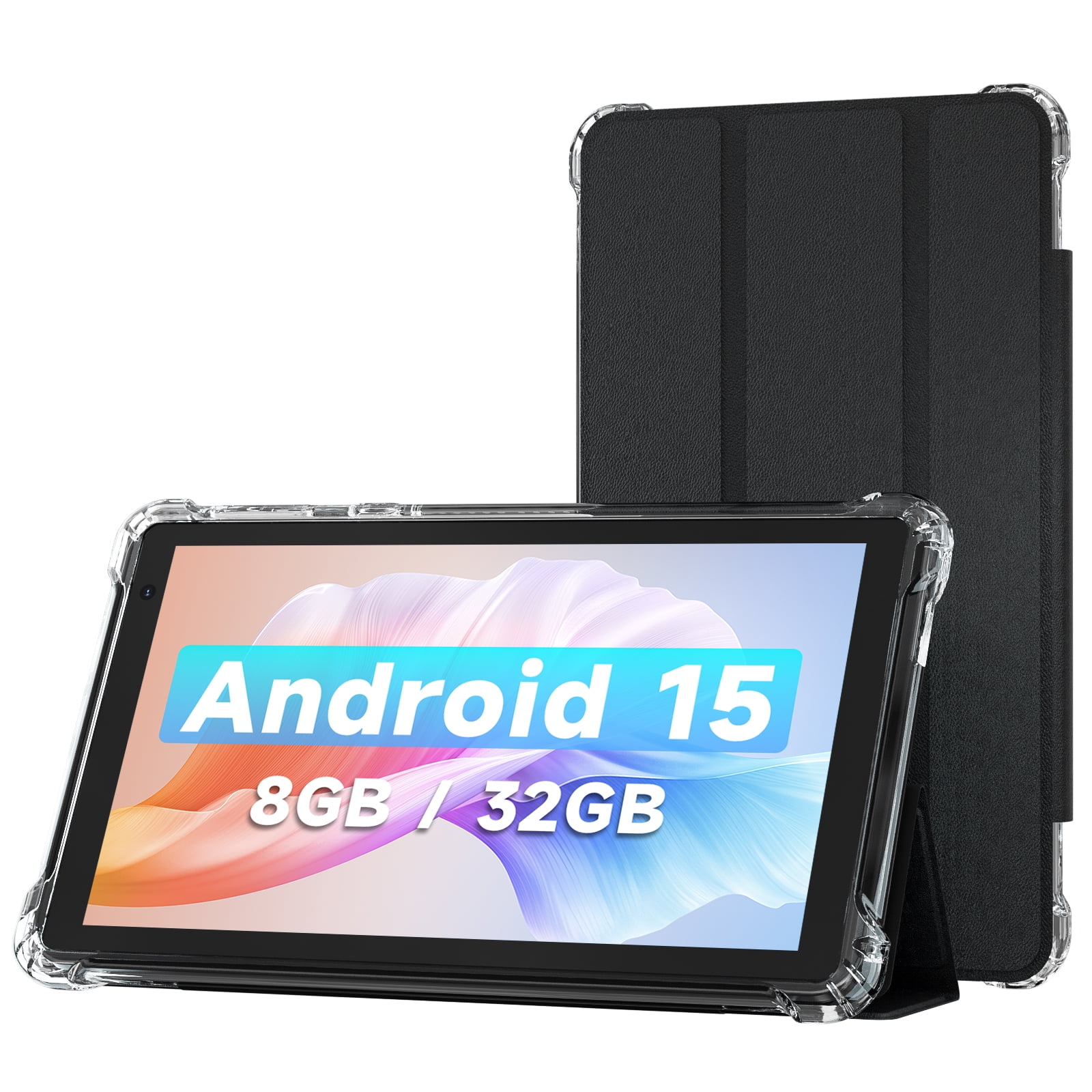 ZZB Android 15 Tablet 7 Inch HD IPS Display (Black, 32GB ROM) x0xw0