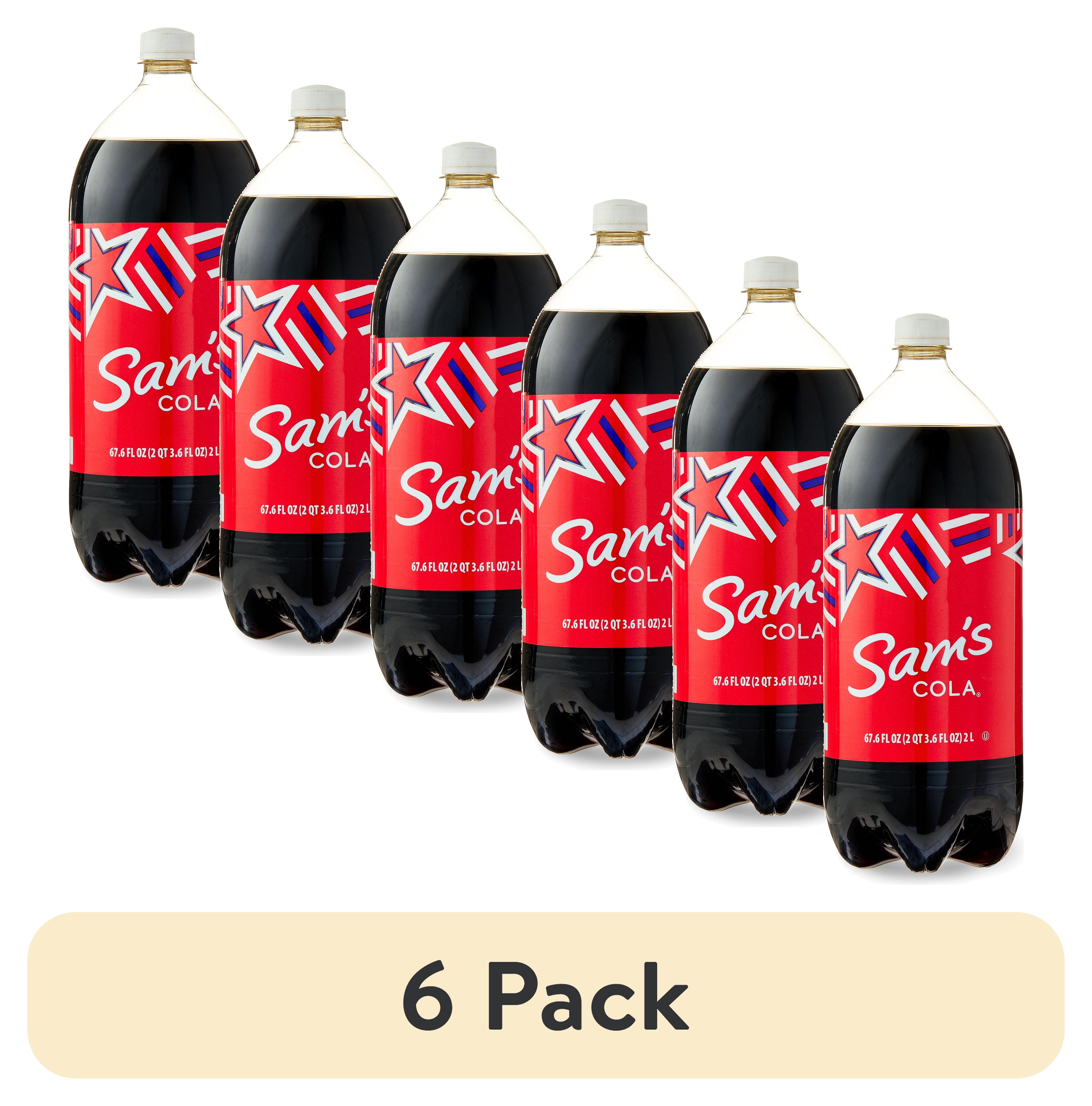 Sam's Choice Cola Soda Refreshing Carbonated Beverage (6 Pack, 67.6 fl oz) sphso