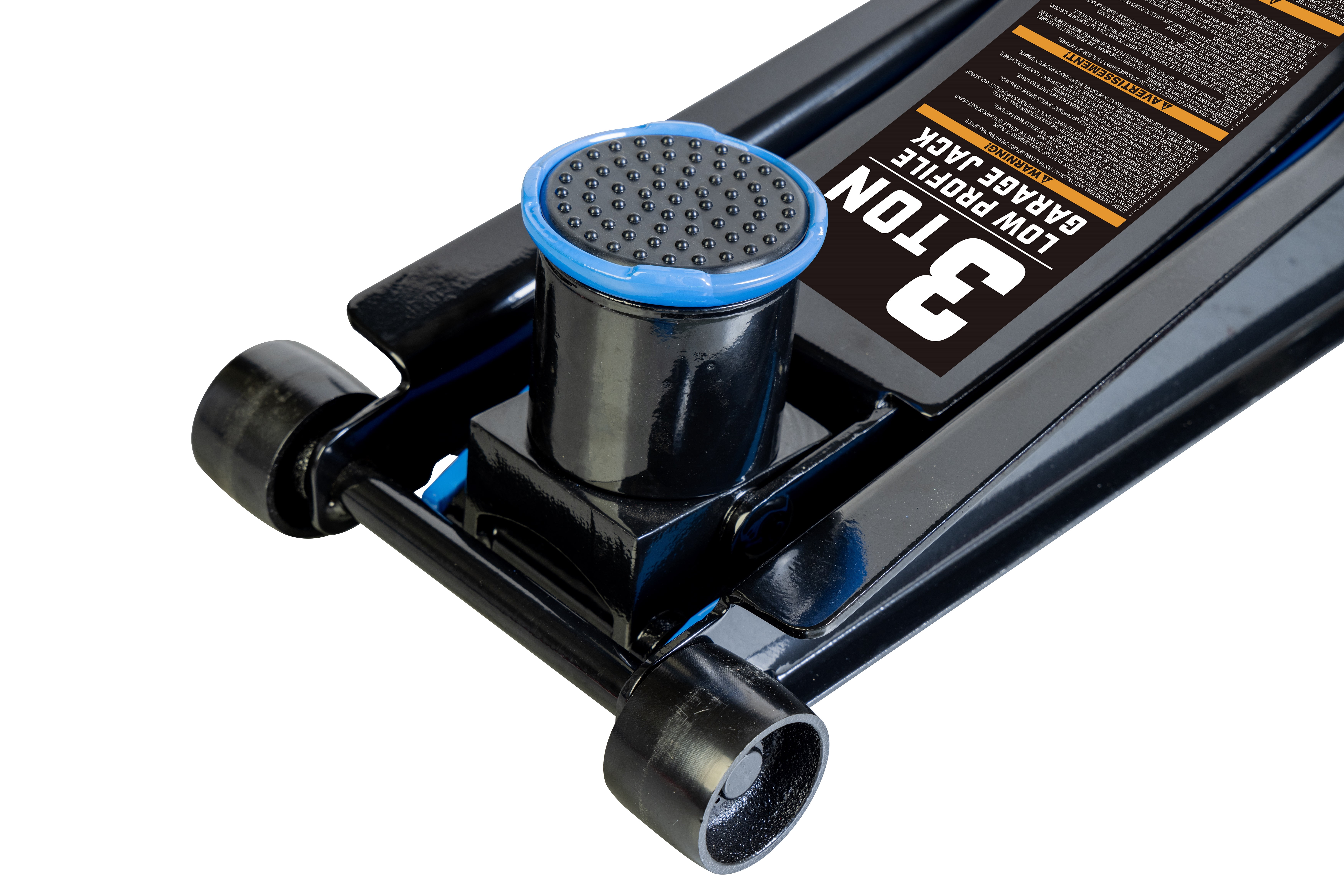 HART Super Duty Garage Jack with SUV Adaptor, 3 Ton Capacity (Black) 94vuy