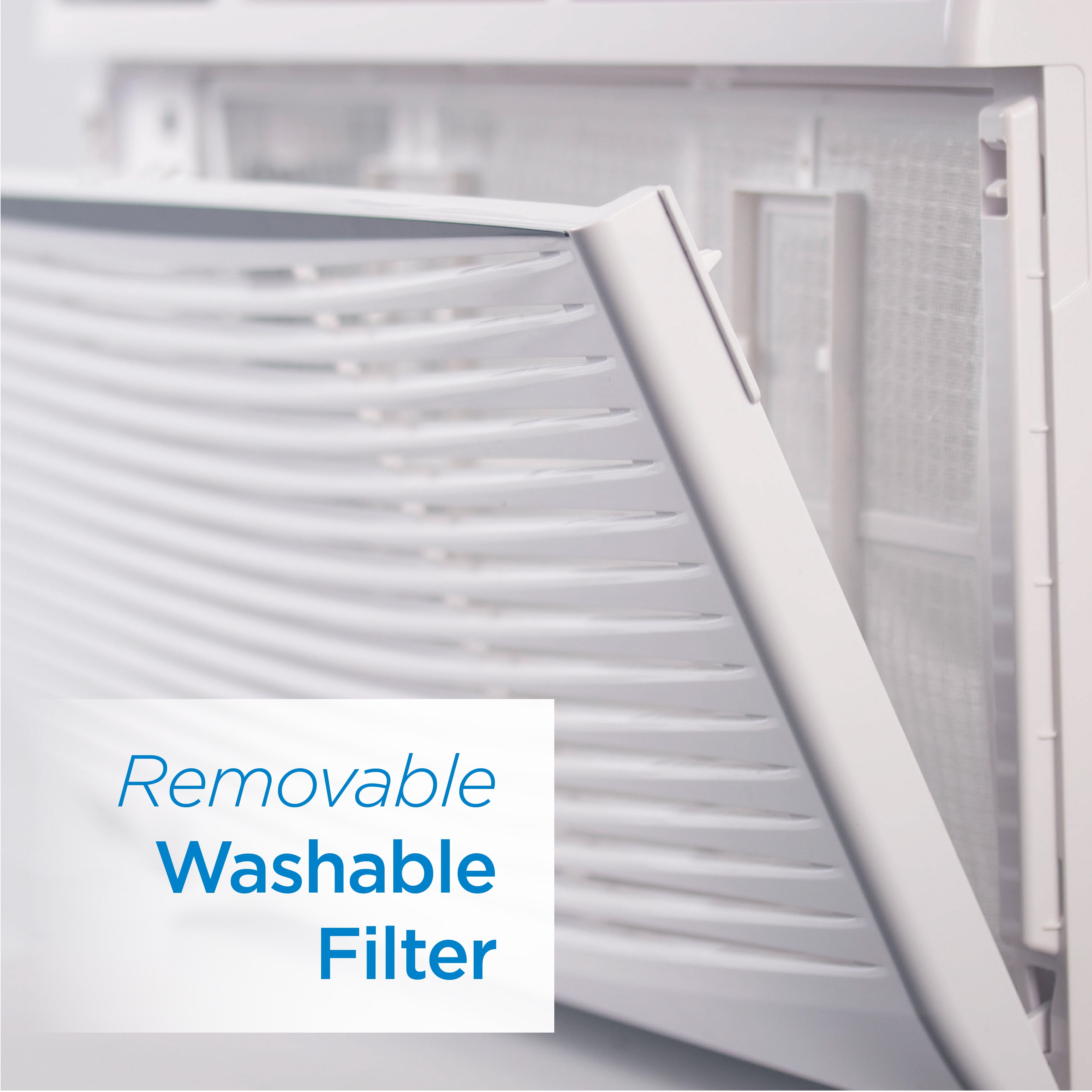 BLACK+DECKER 5,000 BTU Window Air Conditioner Unit (White, 16 x 15.3 x 12 in) 66hc7