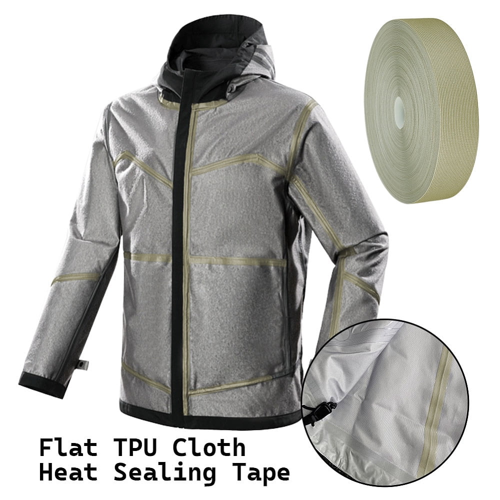 INTERWARM Waterproof Heat Seam Sealing Tape for Outdoor Gear and Sportswear (Yellow, 65.6 ft x 0.8 in) dd0b8