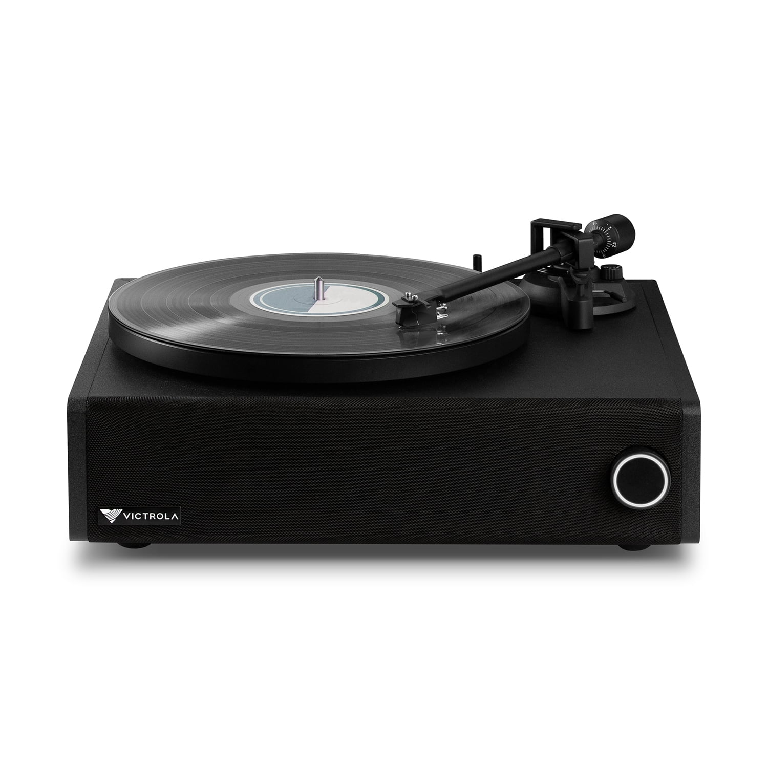 Victrola V1 Premium Stereo Turntable System with Built-in Speakers (Espresso) stusn