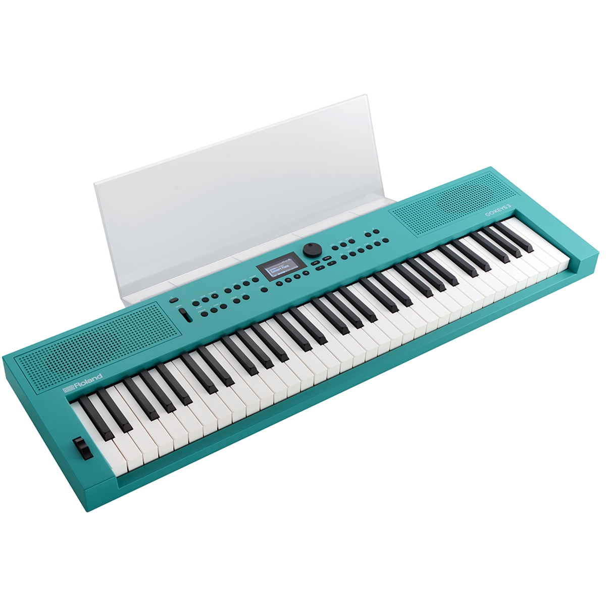 Roland GO:KEYS 3 Portable Music Creation Keyboard (61-Key, Turquoise) utoj1