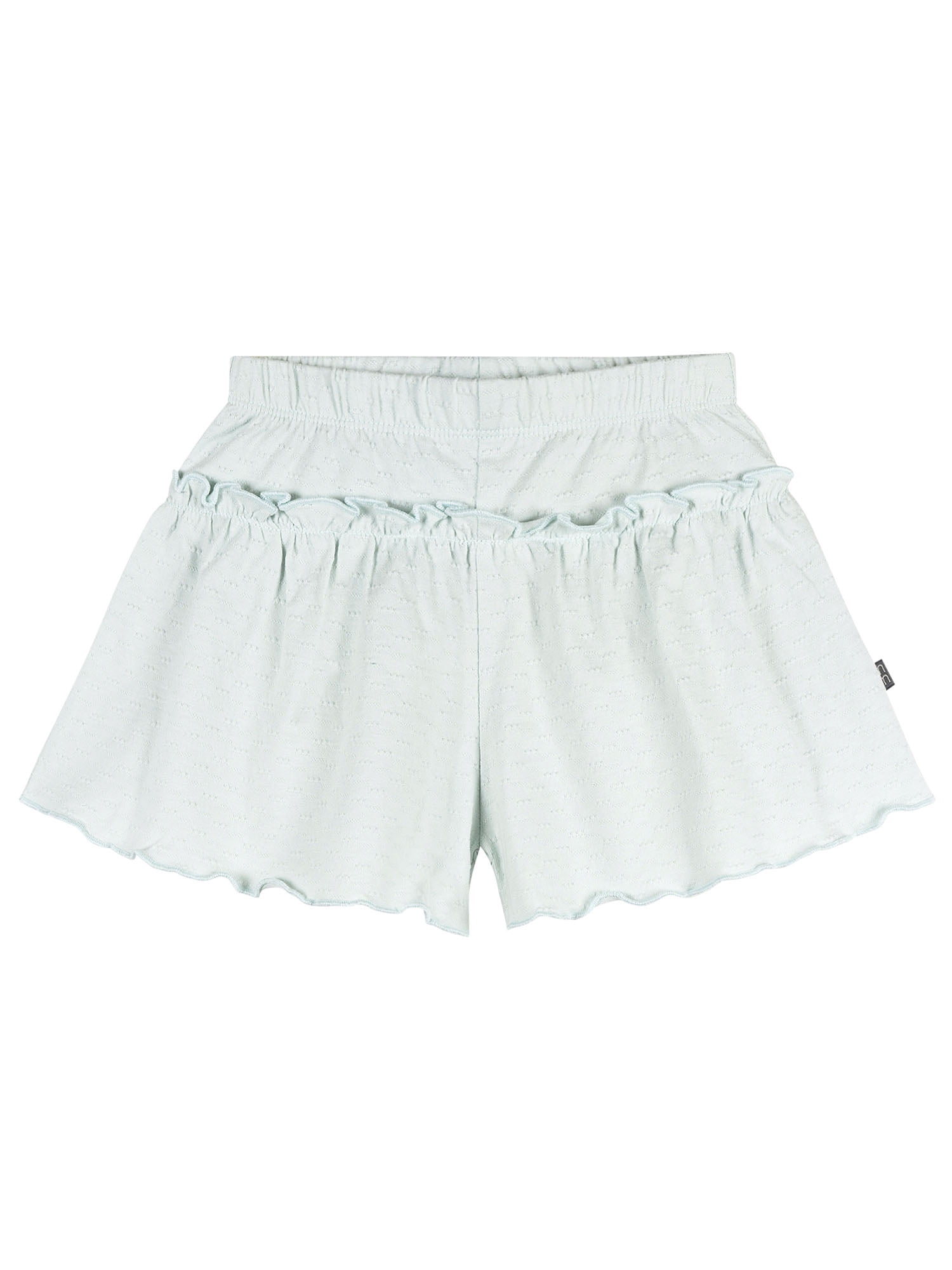 Modern Moments by Gerber Toddler Girl Organic Cotton Top and Short Outfit Set (Blue, 4-Piece) 56frj