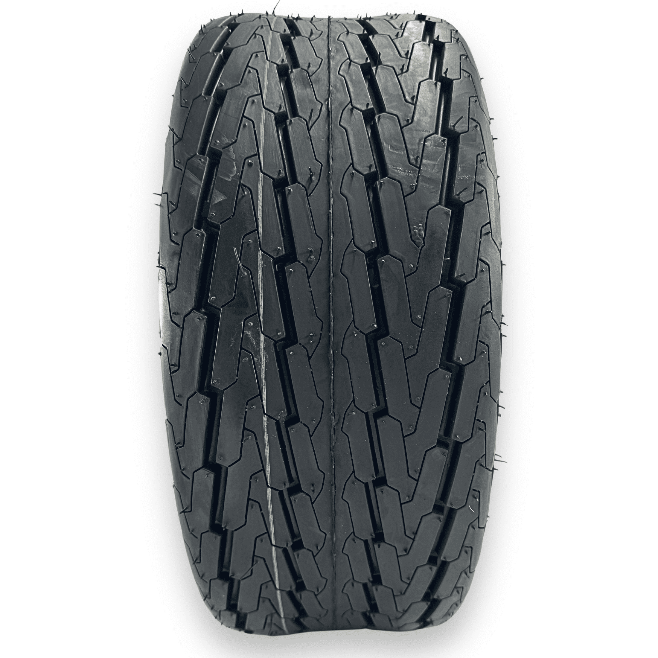 RubberMaster Highway Rib Trailer Tire (20.5x8.0-10, 10 Ply, Tubeless) pslnu