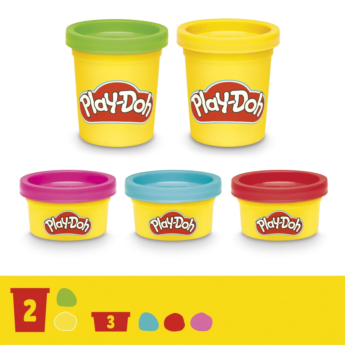 Play-Doh Swirlin' Smoothies Toy Blender Playset (Multi-Color, 7 oz) fbtkr