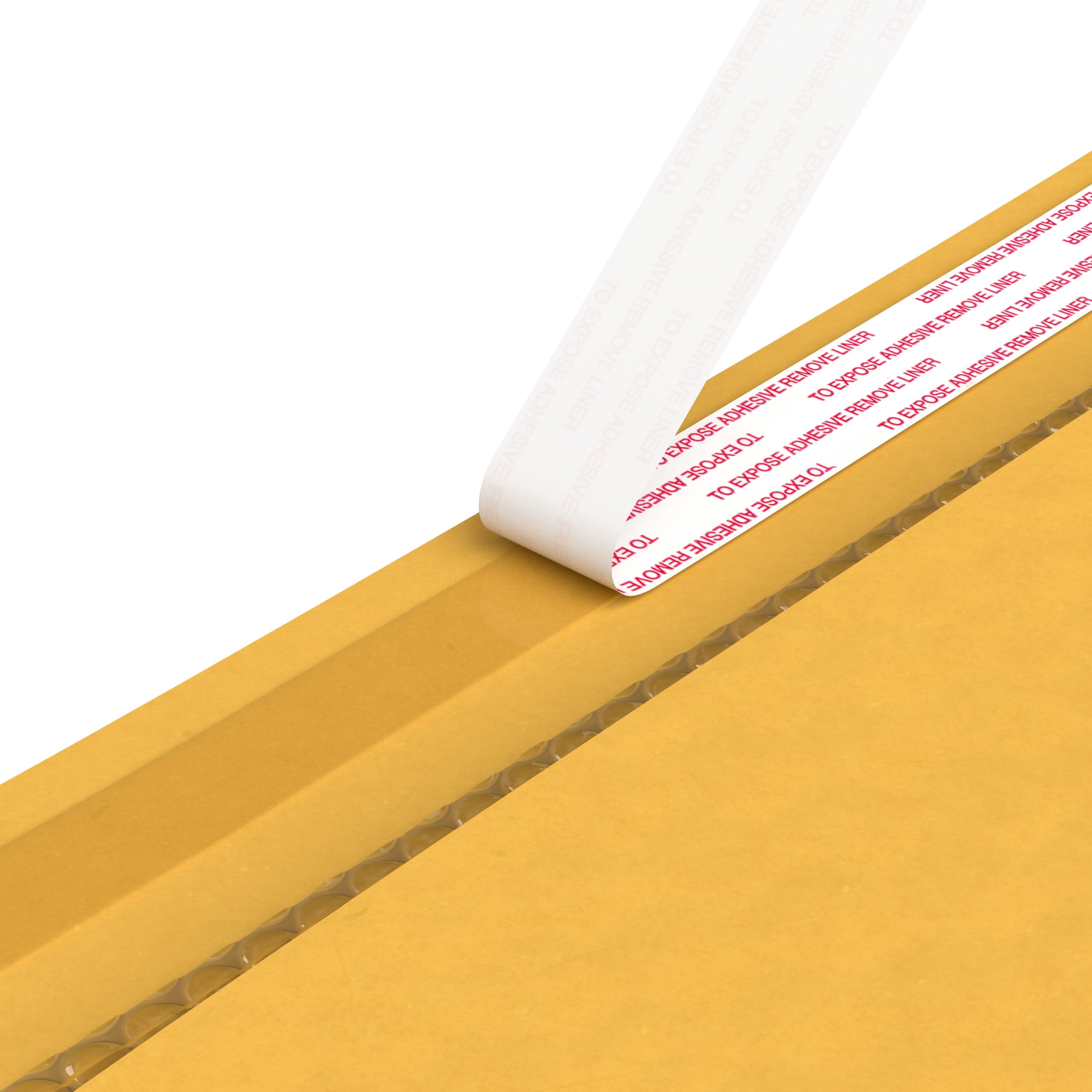 Duck Self-Seal Kraft Bubble Mailers, Padded Shipping Envelopes for Secure Mailing (Yellow, 8.5 in x 11 in, 12 Pack) a8ara