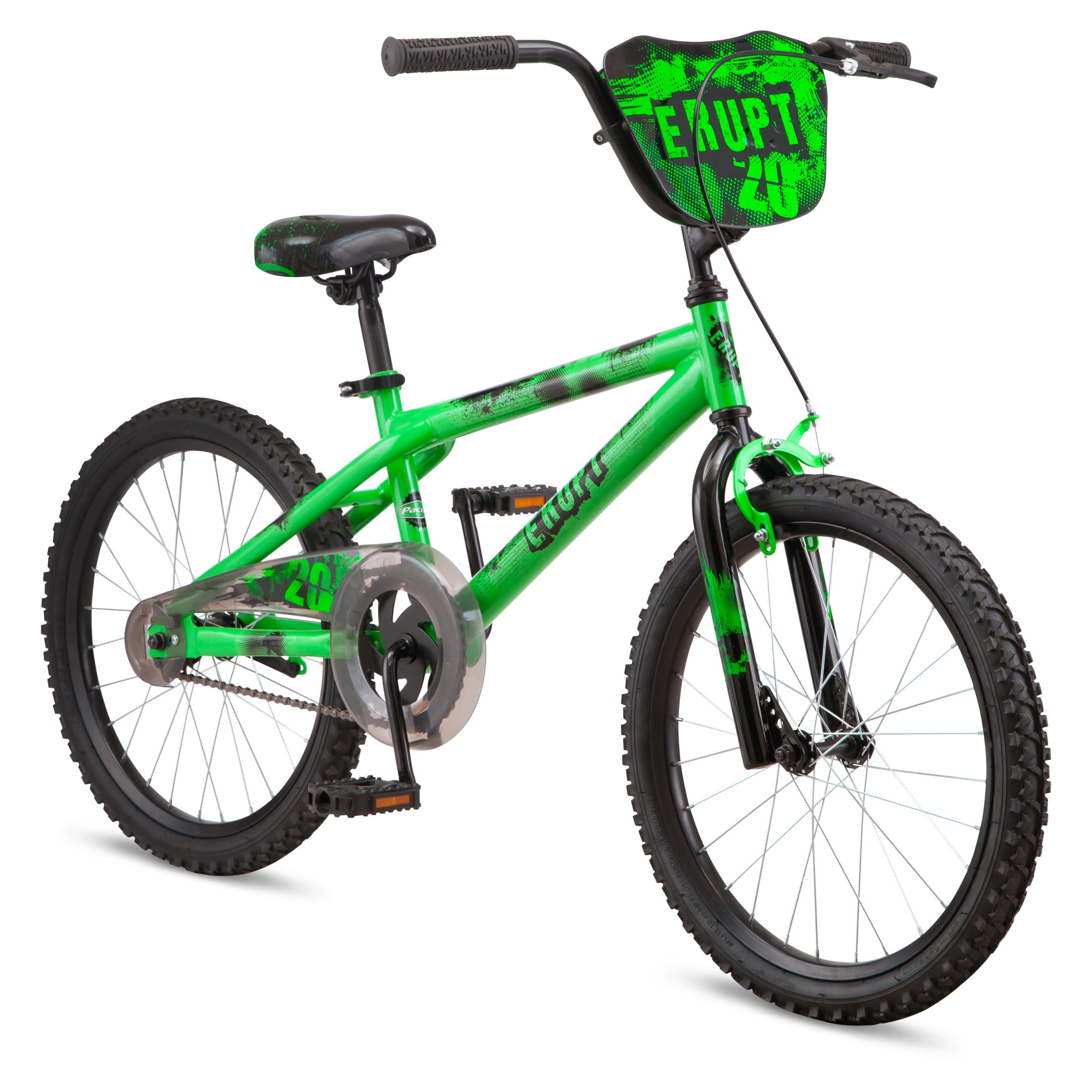Pacific Cycle Erupt Kids Bike (Green, 20 in) i3z7x
