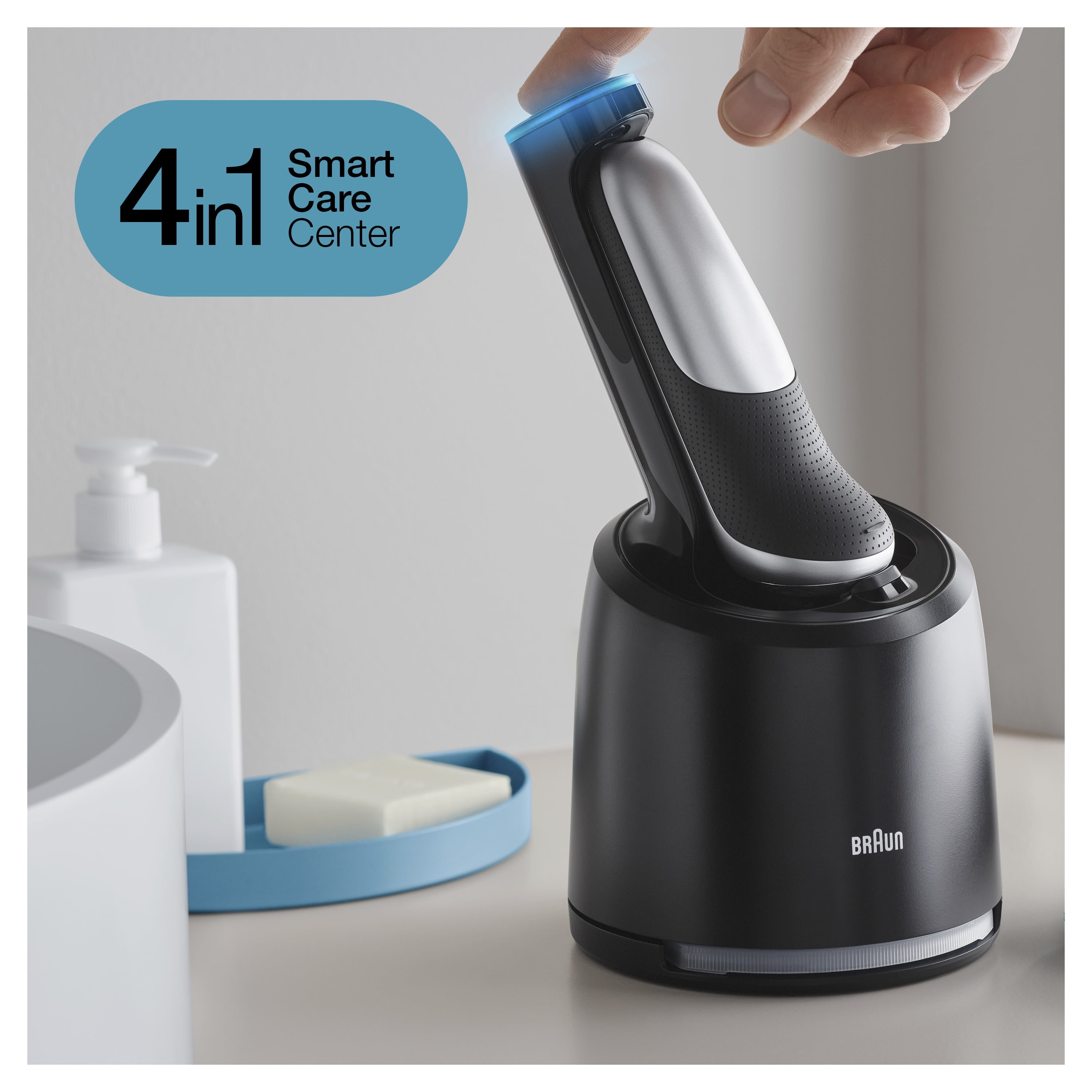 Braun Series 7 7071cc Flex Electric Razor for Men with SmartCare Center and Precision Trimmer (Brown, 1 Count) ifuqf
