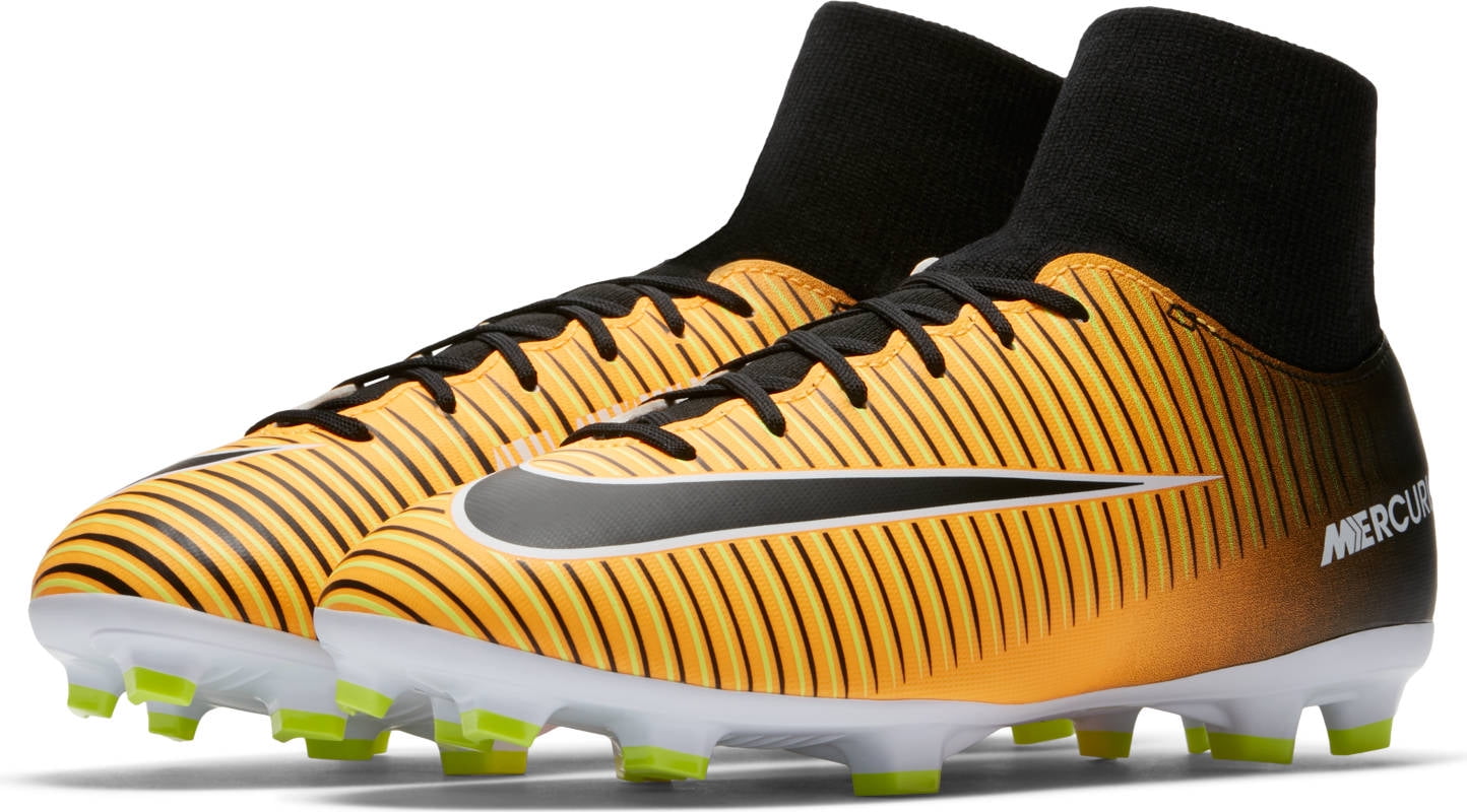 Nike Mercurial Victory VI Dynamic Fit Firm-Ground Soccer Cleats (Orange, 4 US Big Kid) roaf4