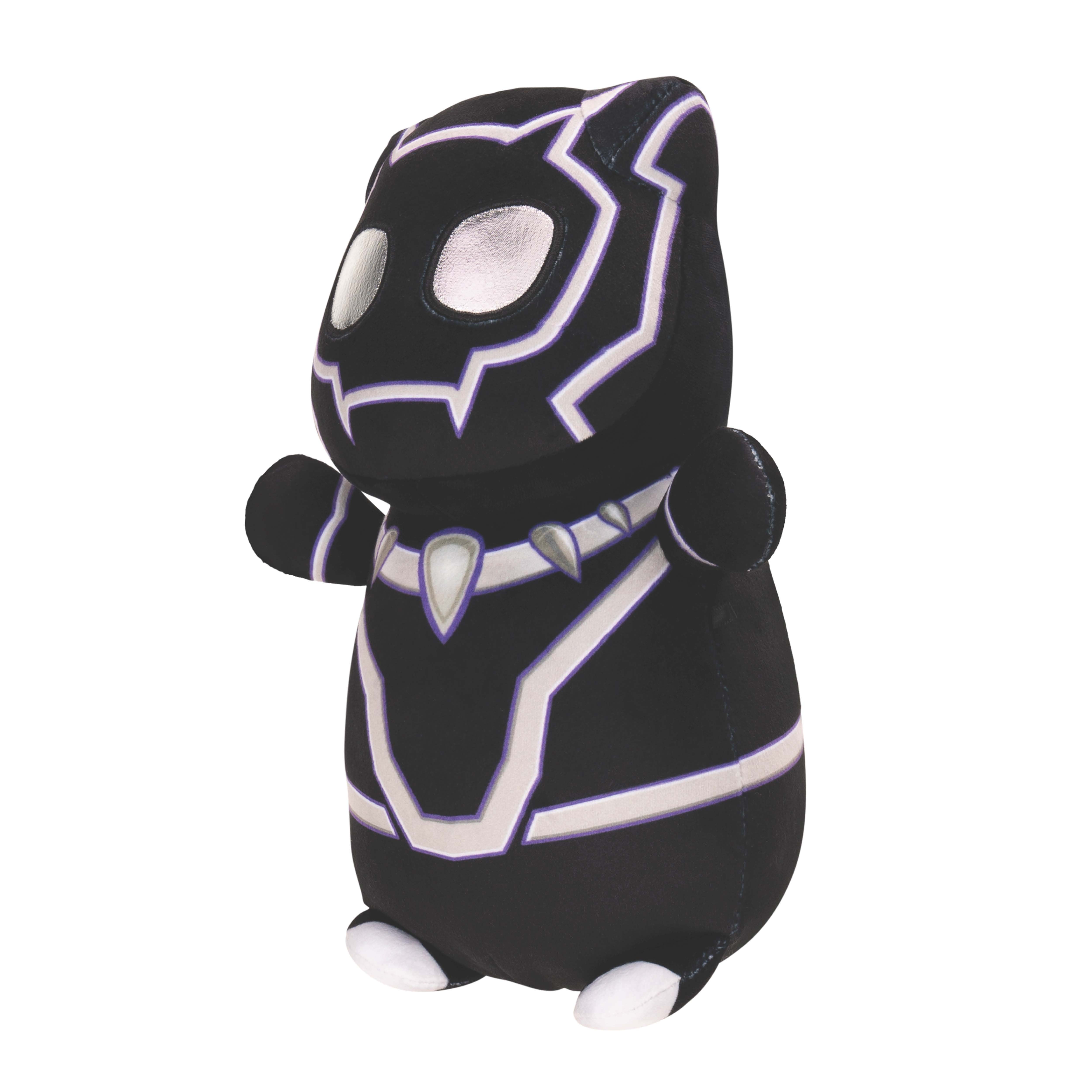 Squishmallows HugMees Black Panther Plush Toy (Black, 10 in) ueogb