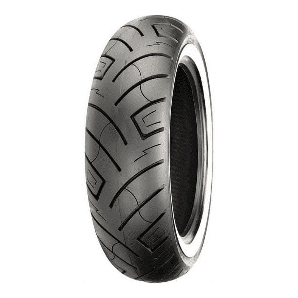 Shinko 777 H.D. Front Motorcycle Tire (White Wall, 120/70-21) c0f2p