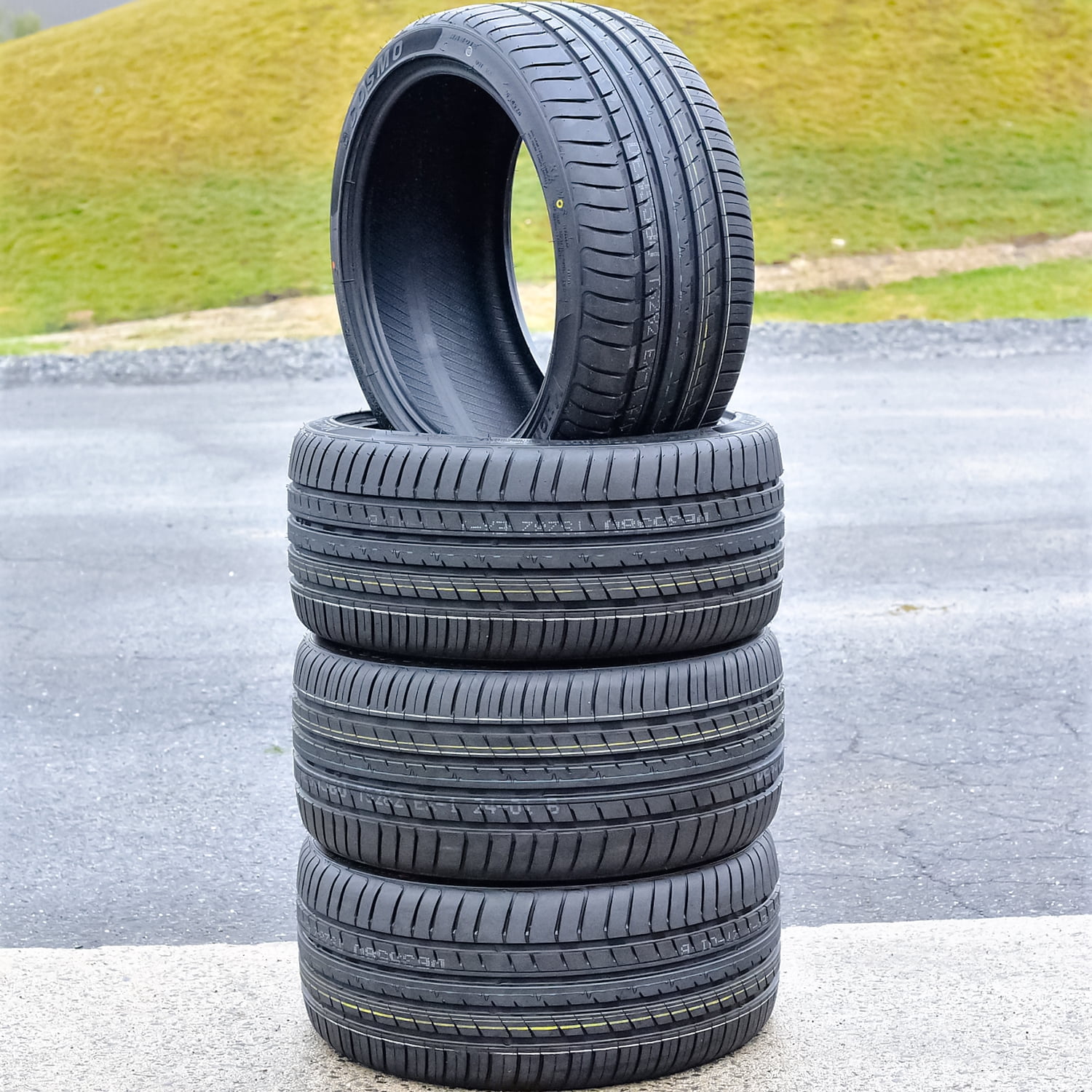 Cosmo MuchoMacho High Performance All-Season Tires (255/35R18, 94Y XL, Set of 2) dl8cg