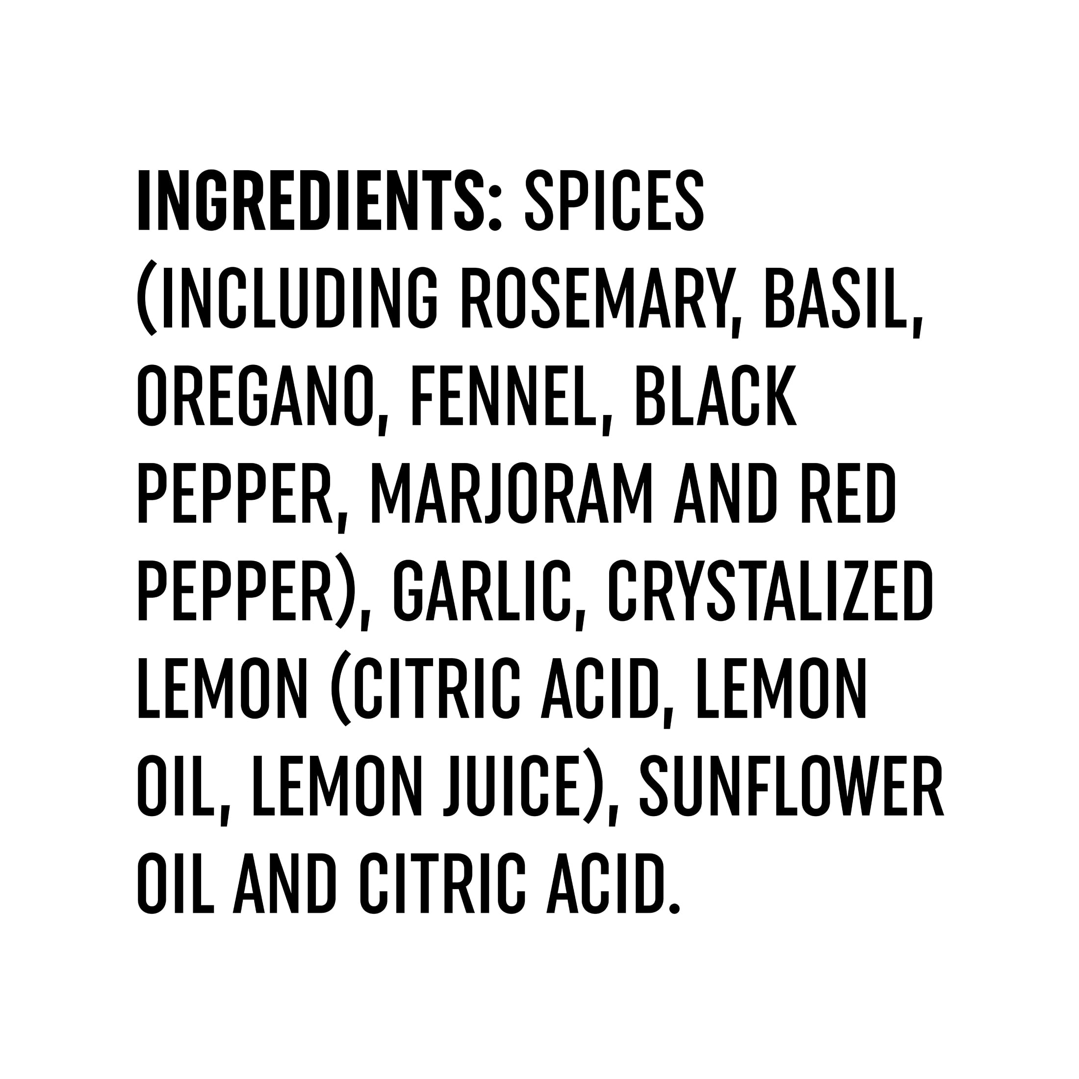 Fire & Smoke Society Vinny R's Italian Seasoning Blend, Salt-Free Herb Mix (2.8 oz) 3qrci