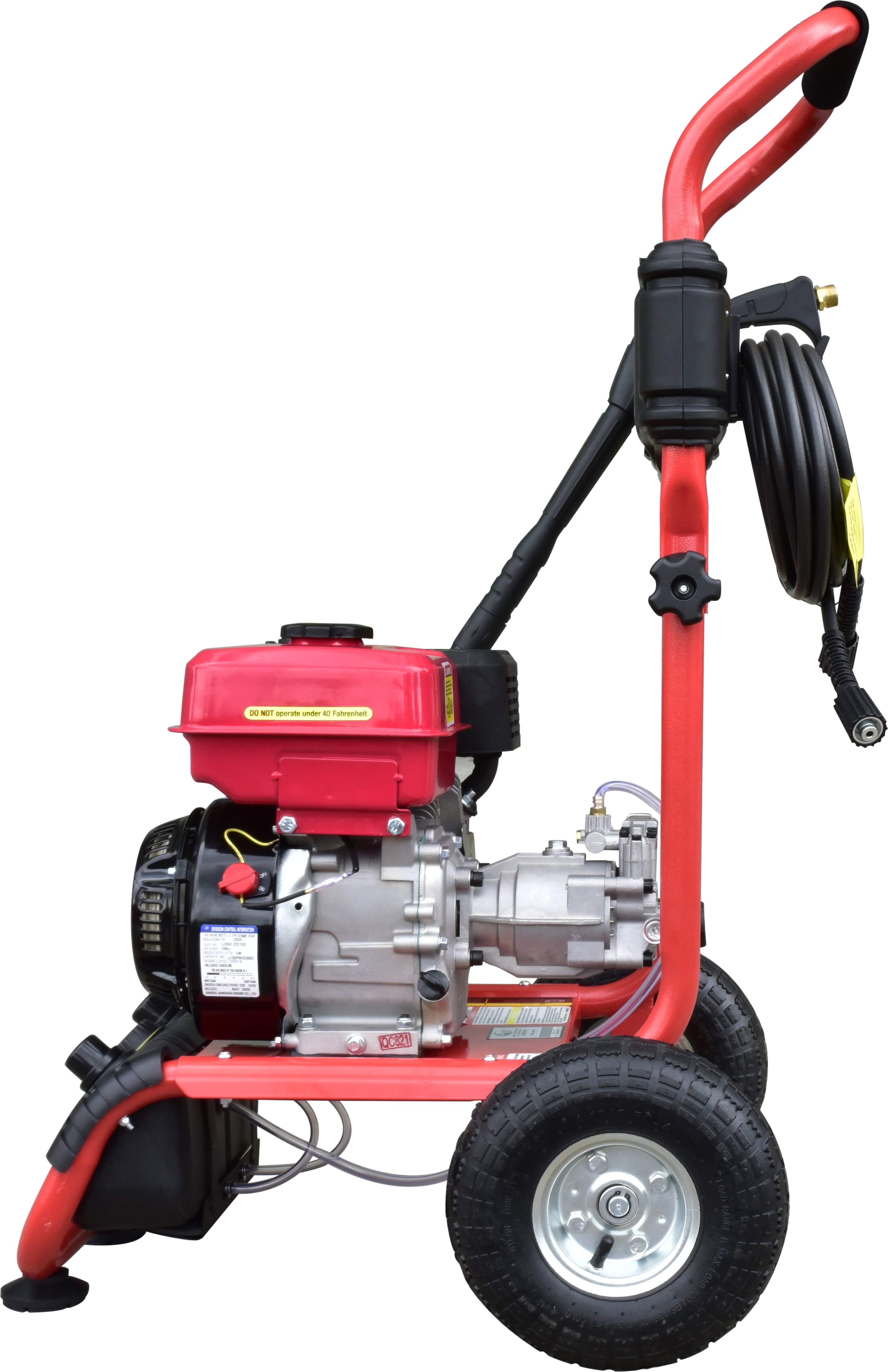 All-Power Gas Pressure Washer, 3400 PSI 2.6 GPM Heavy-Duty Outdoor Cleaner with 30 ft Hose (Black, 208cc Engine) pasv2