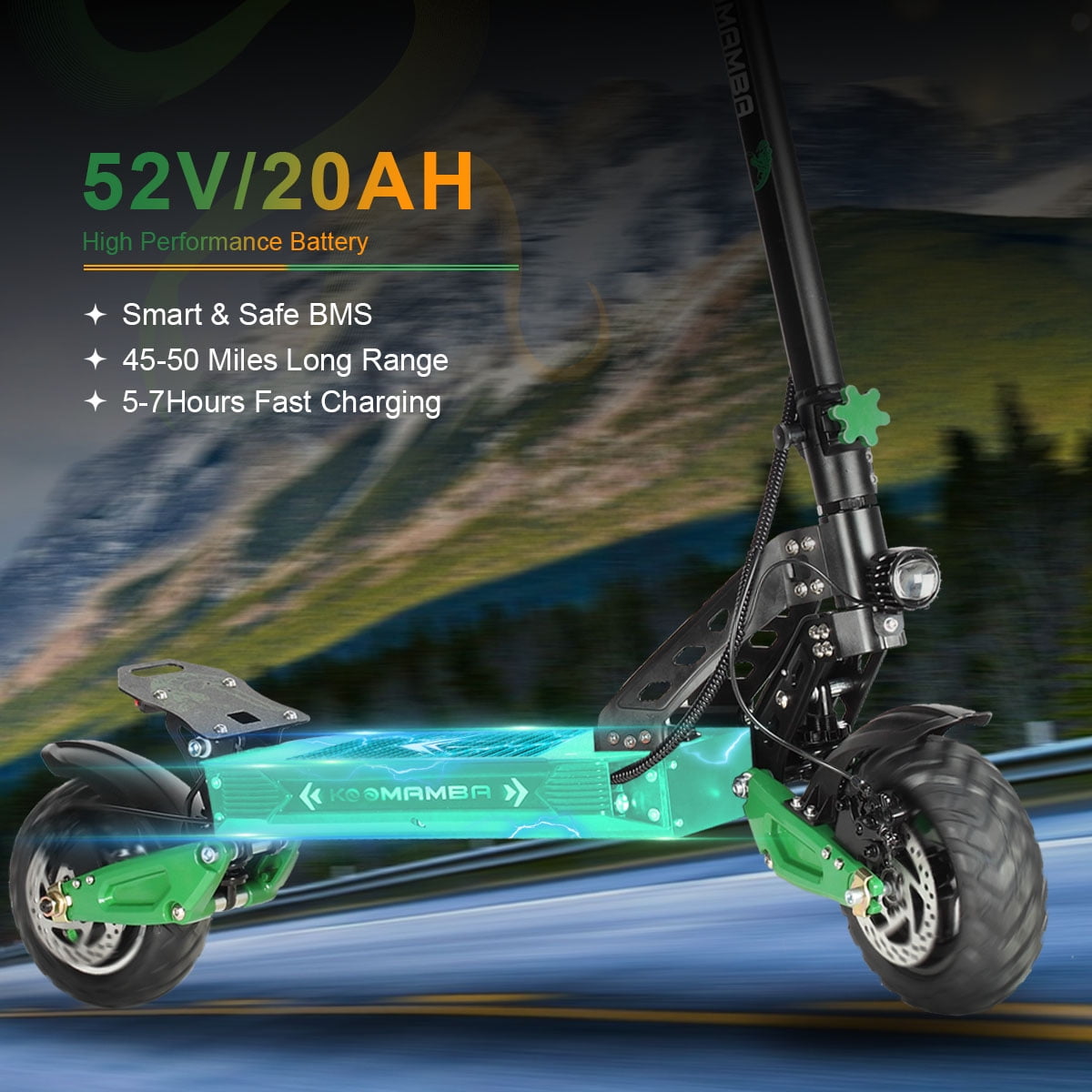 ZonDoo ZU10 Electric Scooter for Adults, High-Performance Foldable Commuter with Seat (Blue, 10 in Tire) d91s5