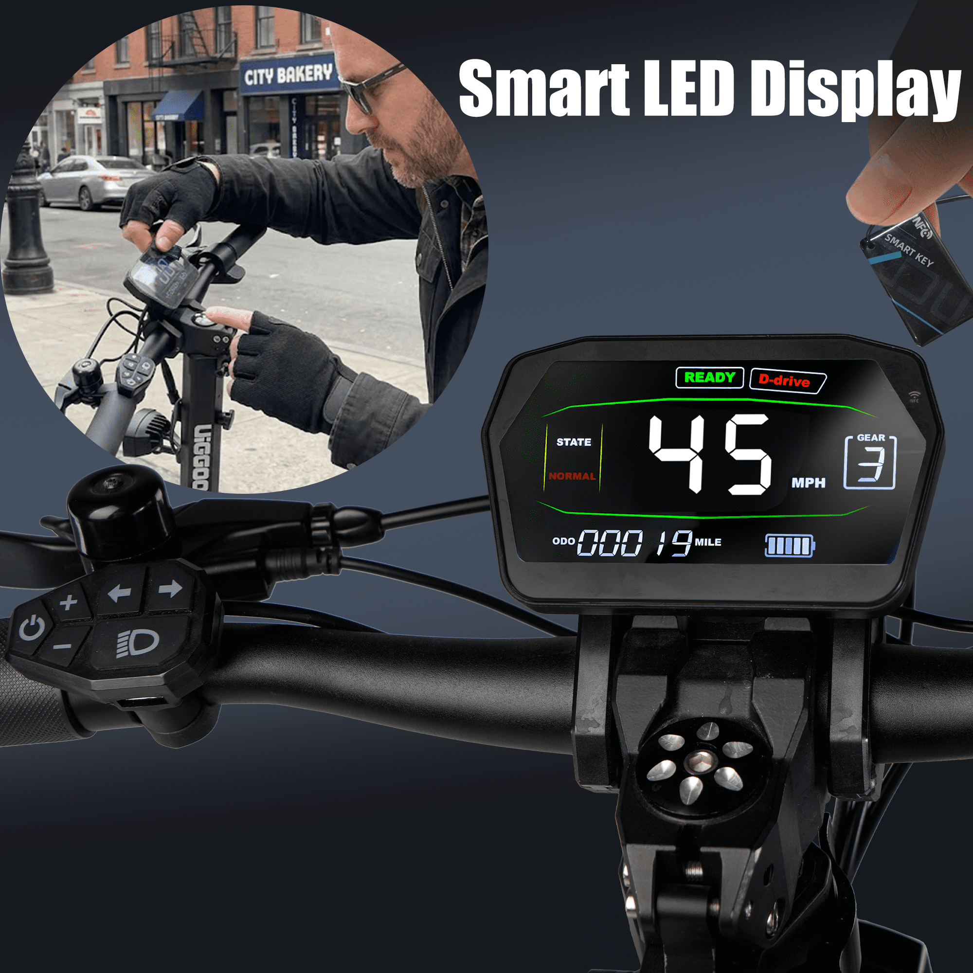 EOEOTWO K2MAX Dual Motor Electric Scooter, 4000W Off-Road Commuter with 42-Mile Range (Black, 11 in Tires) 1r5xj