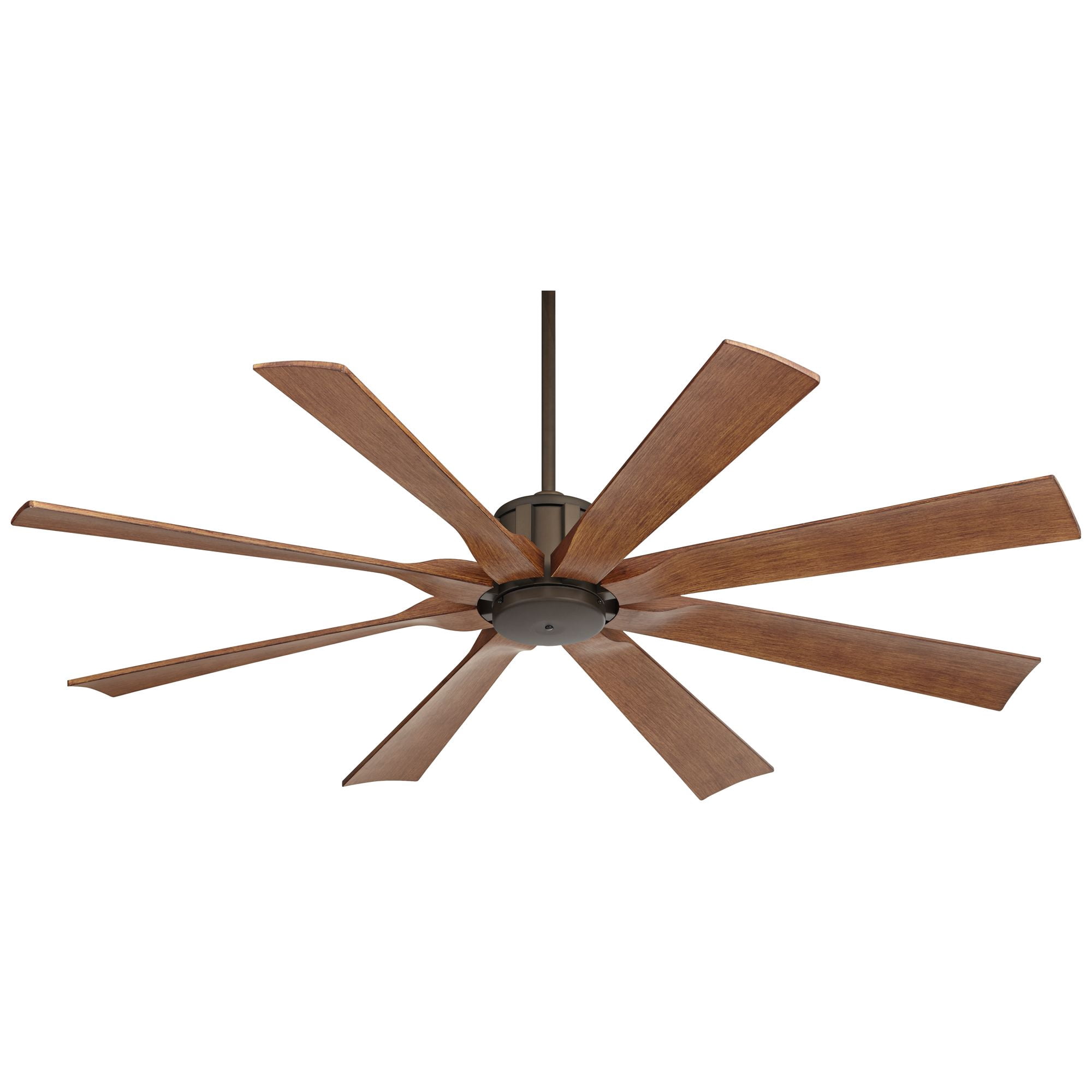 Possini Euro Design Defender Industrial Ceiling Fan with Remote Control (Oil Rubbed Bronze, 60 in) 04b4k