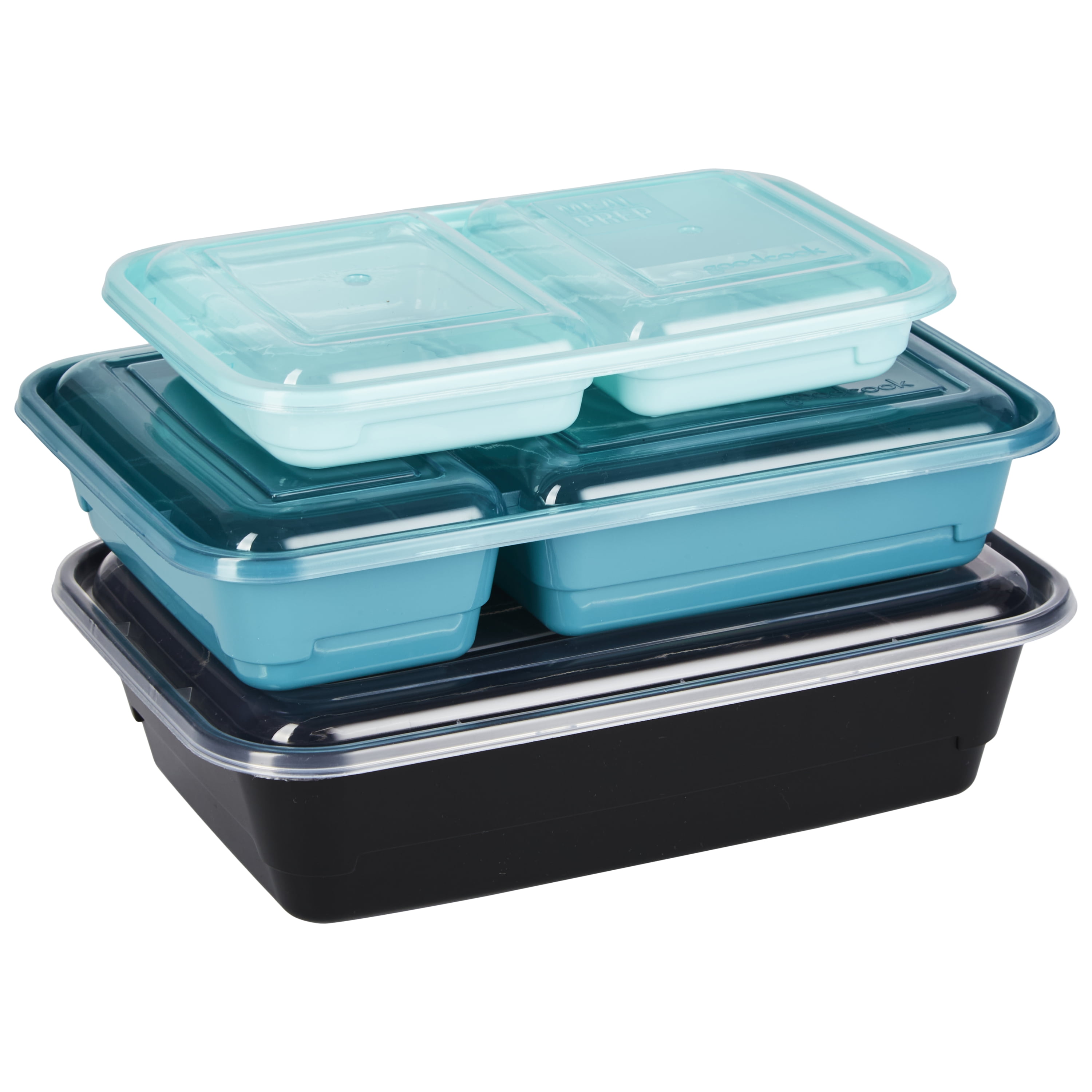 GoodCook Meal Prep Food Storage Container Set with Lids (30 Count, Assorted Sizes) s60q1