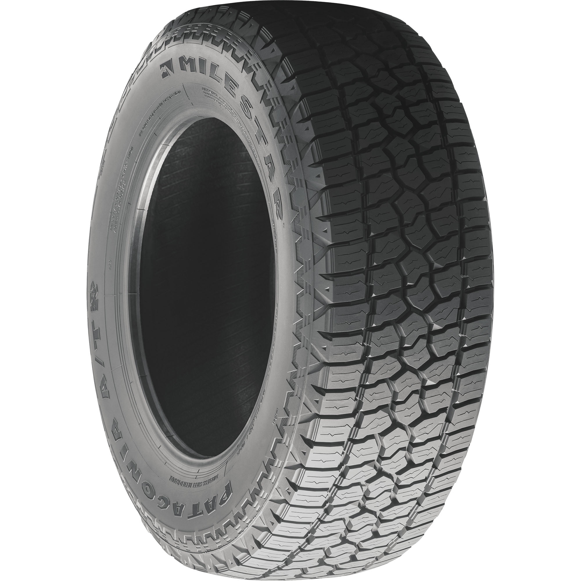 Milestar Patagonia A/T R All-Terrain Light Truck Tire (Black Sidewall, LT35x12.50R18) tya88