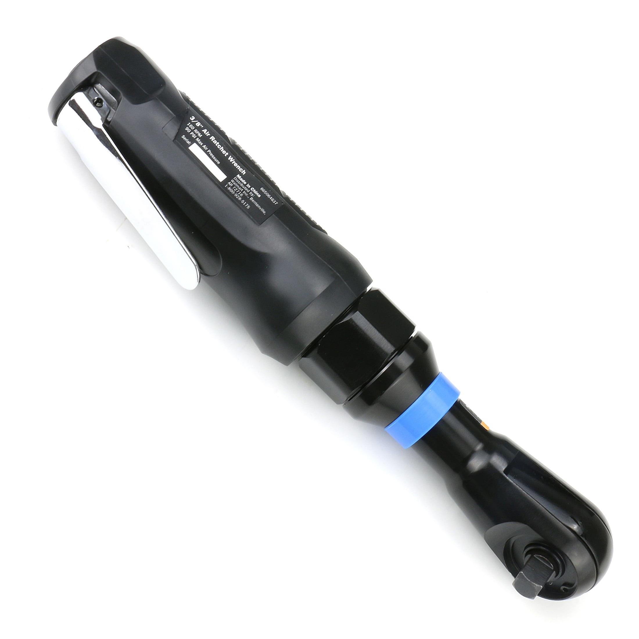 HART 3/8 in. Air Ratchet Wrench (Heavy-Duty Pneumatic Tool, Compact Design) h0596