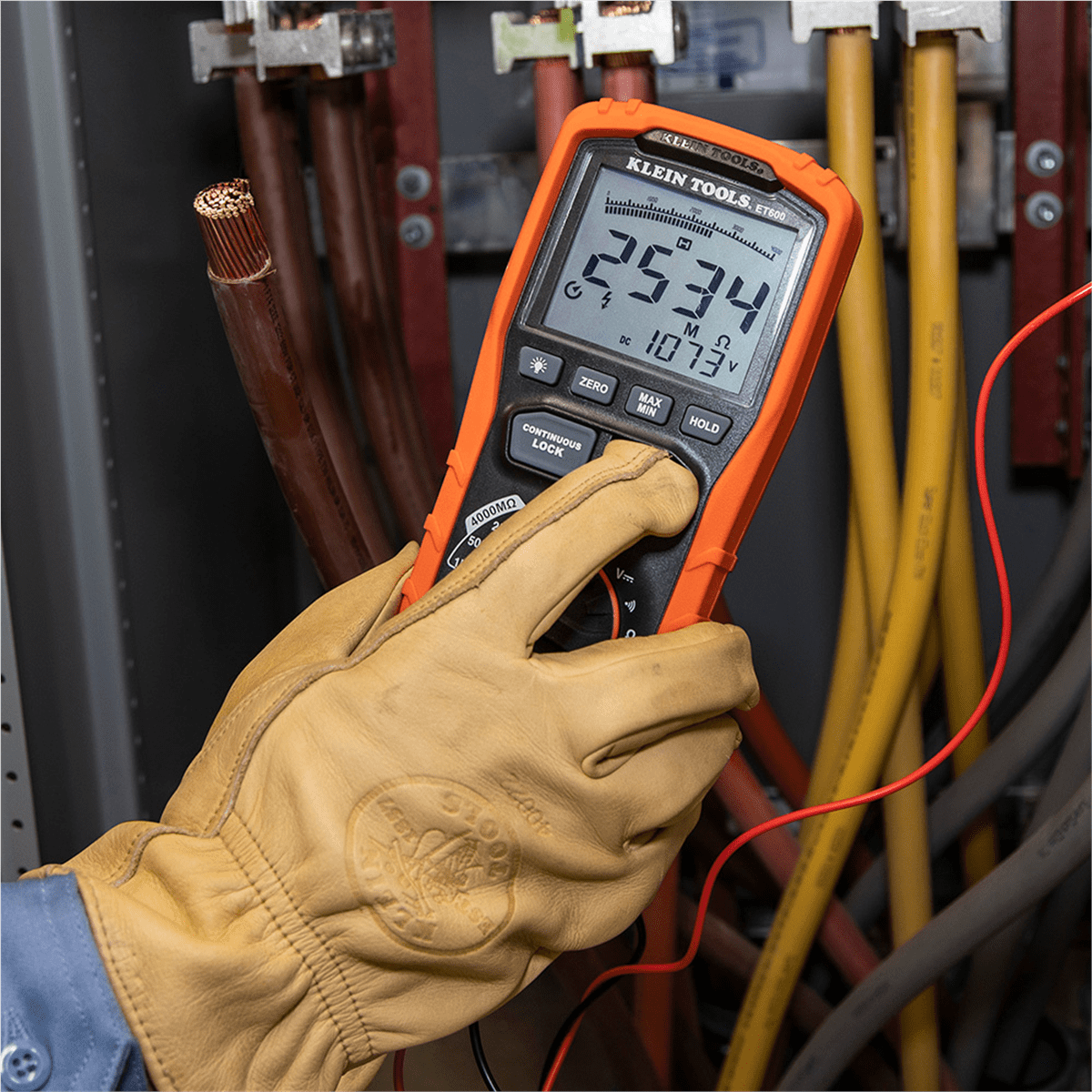 Klein Tools Insulation Resistance Tester (Black, 1 Unit) f7m0m
