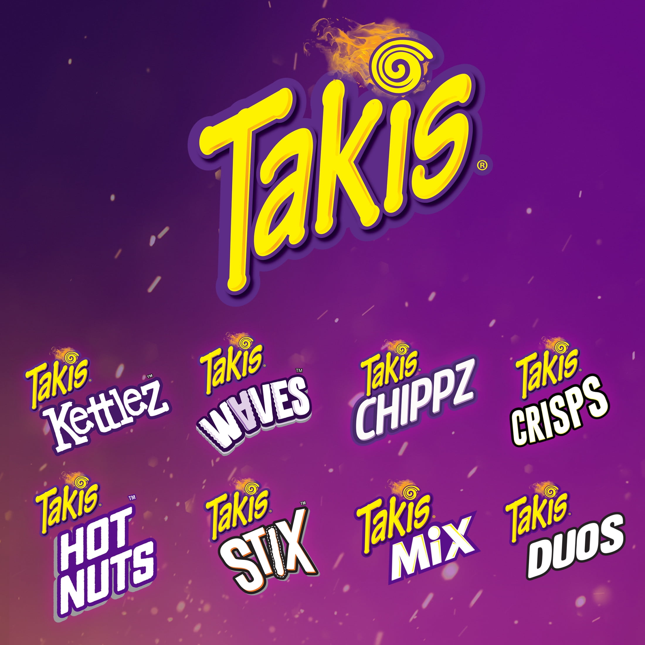 Takis Fuego Rolled Tortilla Chips, Hot Chili Pepper & Lime Flavor (9.9 oz, Pack of 3) d7anm