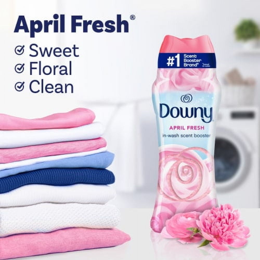 Downy Fresh Protect April Fresh Scent Booster Beads (April Fresh, 20.1 oz) fltz0