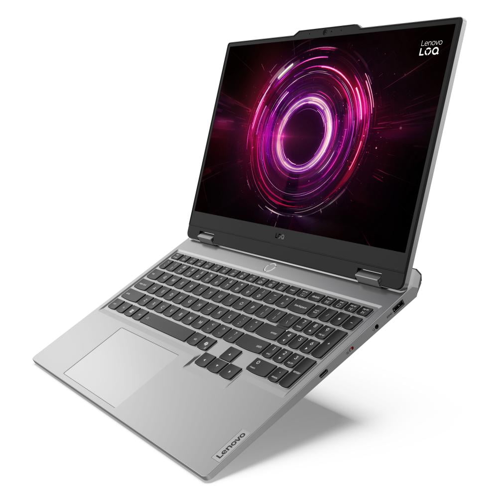 Lenovo LOQ 15.6 in FHD Gaming Laptop, AMD Ryzen 7, NVIDIA RTX 5060, 16GB RAM, 512GB SSD (Luna Grey) 8vn7f