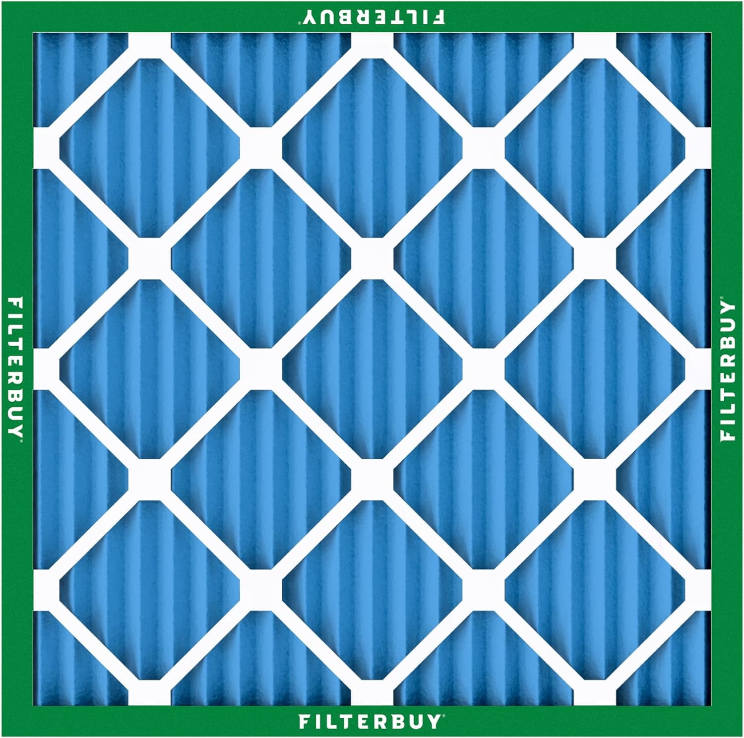 Filterbuy 20x20x1 MERV 13 Health Defense Pleated HVAC AC Furnace Air Filter (1-Pack) yd4c0