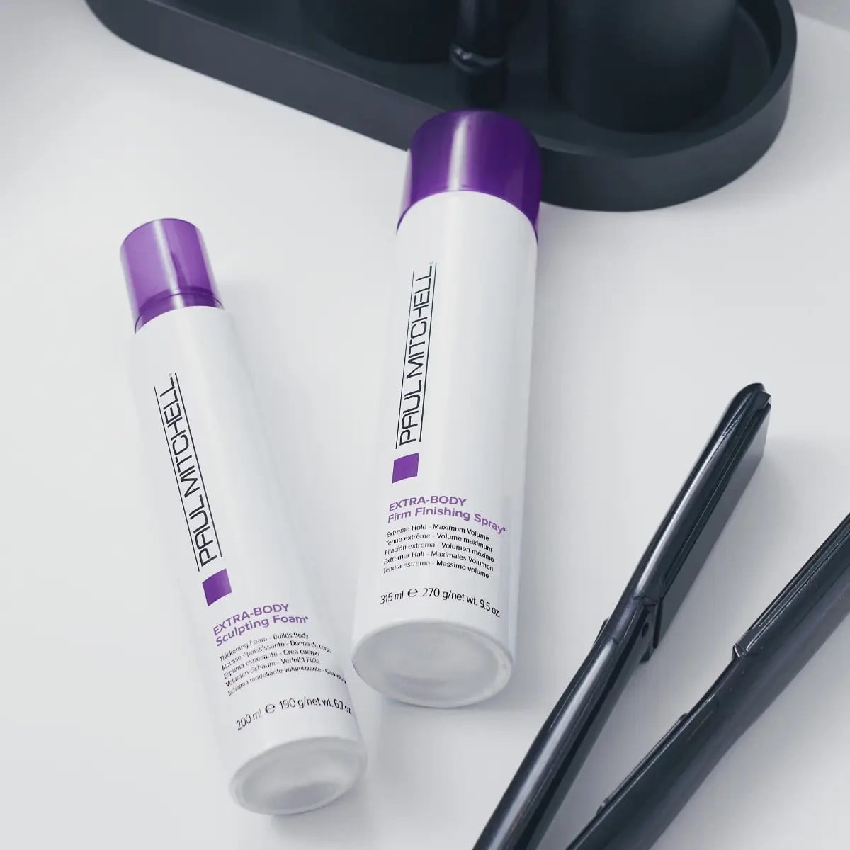 Paul Mitchell Extra-Body Firm Finishing Spray, Volumizing Hair Spray for Maximum Hold and Texture (9.5 oz) 3f4z5