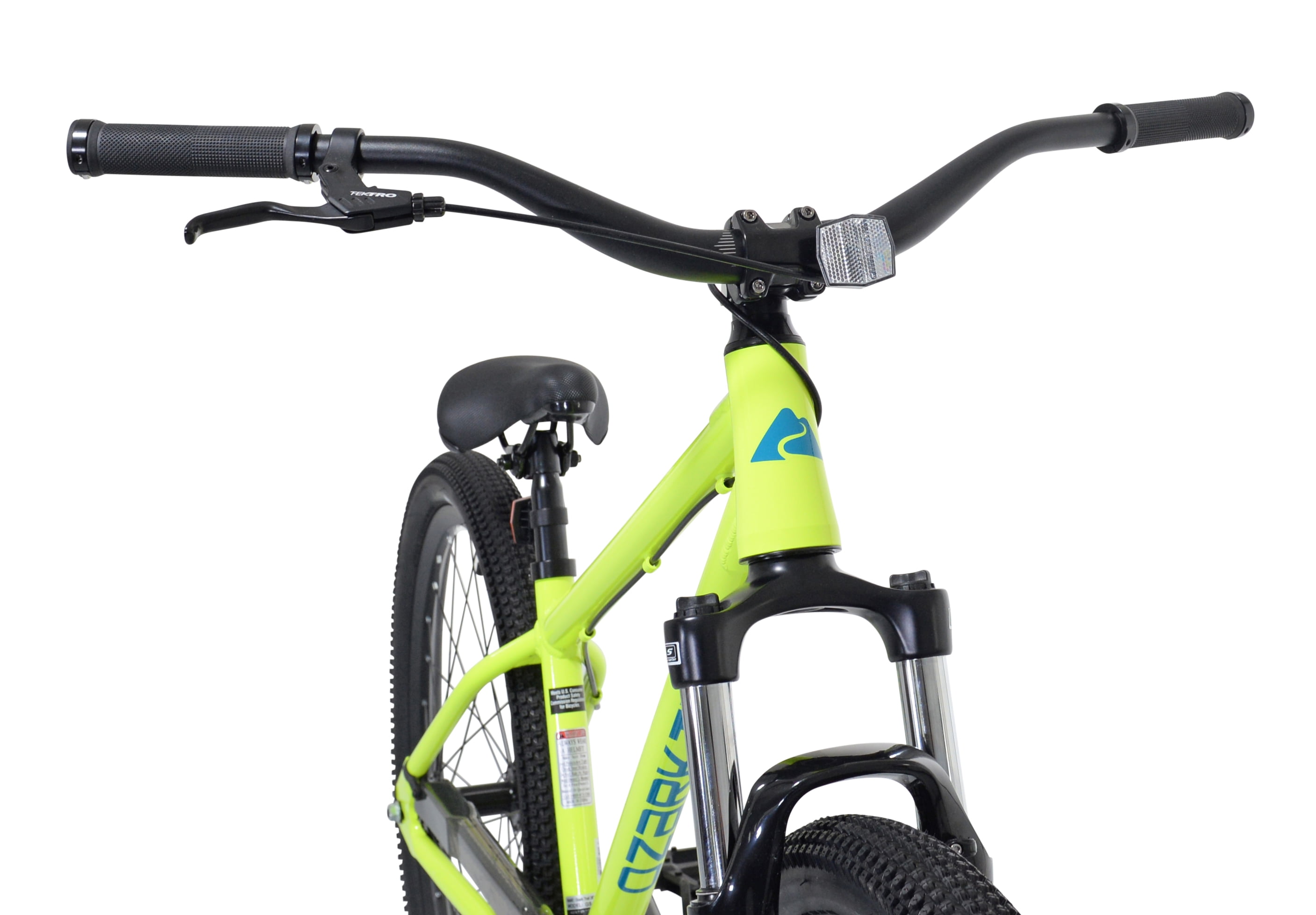 Ozark Trail DJ.1 Airtime Dirt Jump Bike, Lightweight Alloy Frame, Single Speed, 26 in Wheels (Yellow, 13.25 in Frame) l9dl0