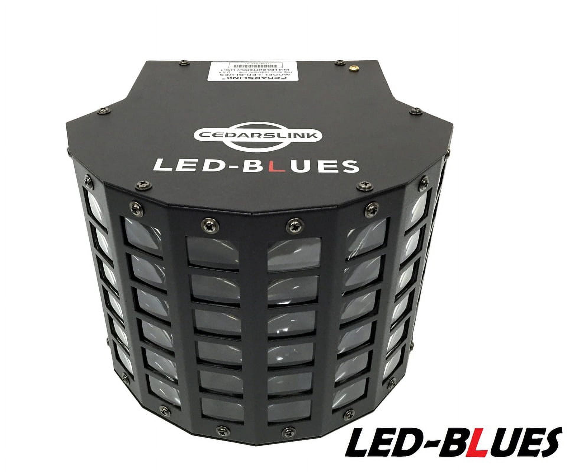 Cedarslink LED-BLUES RGBW Strobe Effect Light (DMX 512, 25W) qb9b2