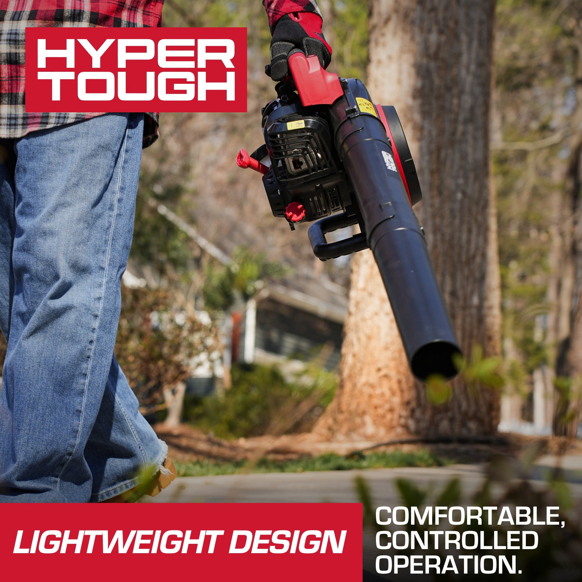Hyper Tough 26.5cc 4-Cycle Gas Leaf Blower (115 MPH, 384 CFM) j0r85