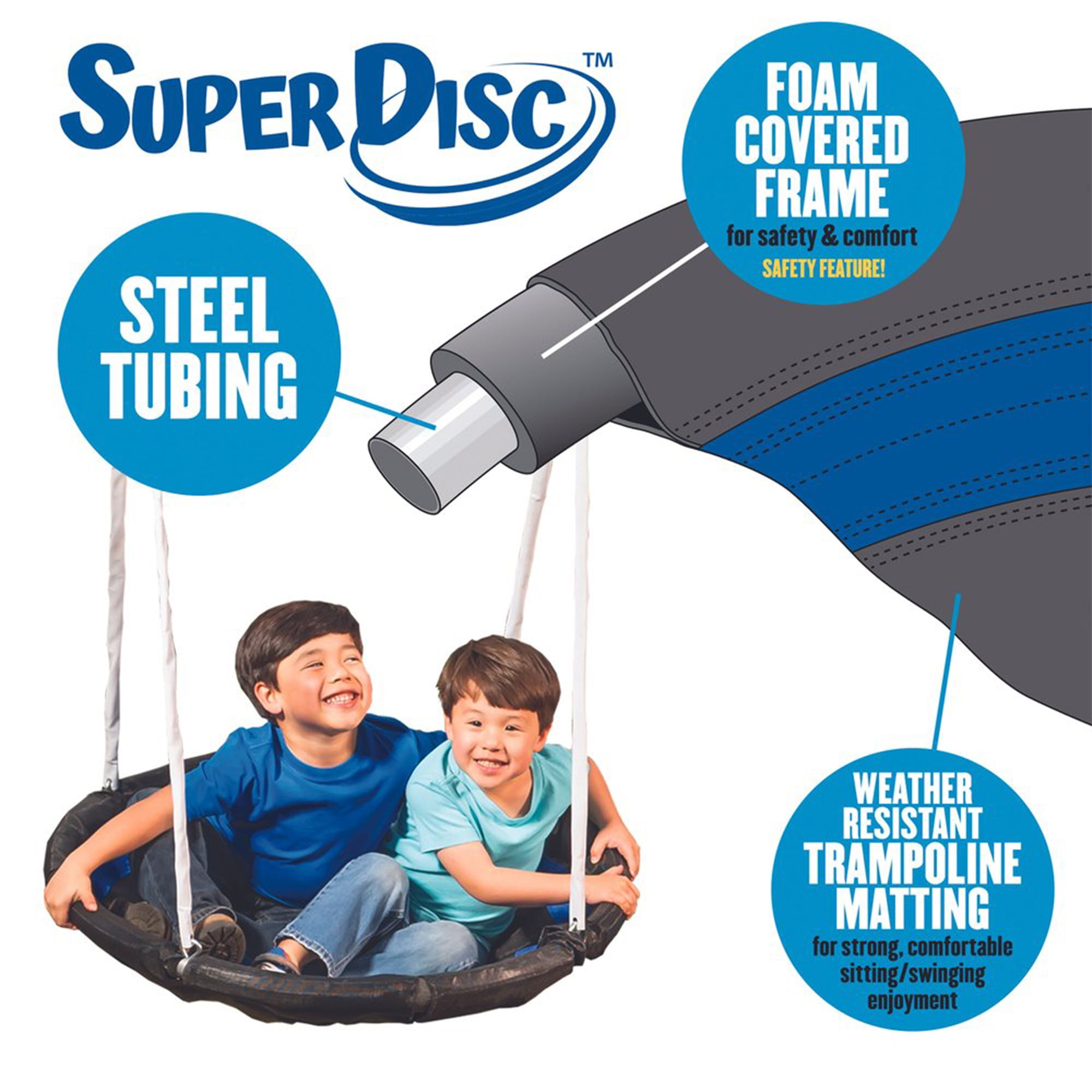 XDP Recreation Outdoor Swing Set with Wave Water Slide and Disc Swing (Black, 118 in x 91 in x 74 in) fv6bb