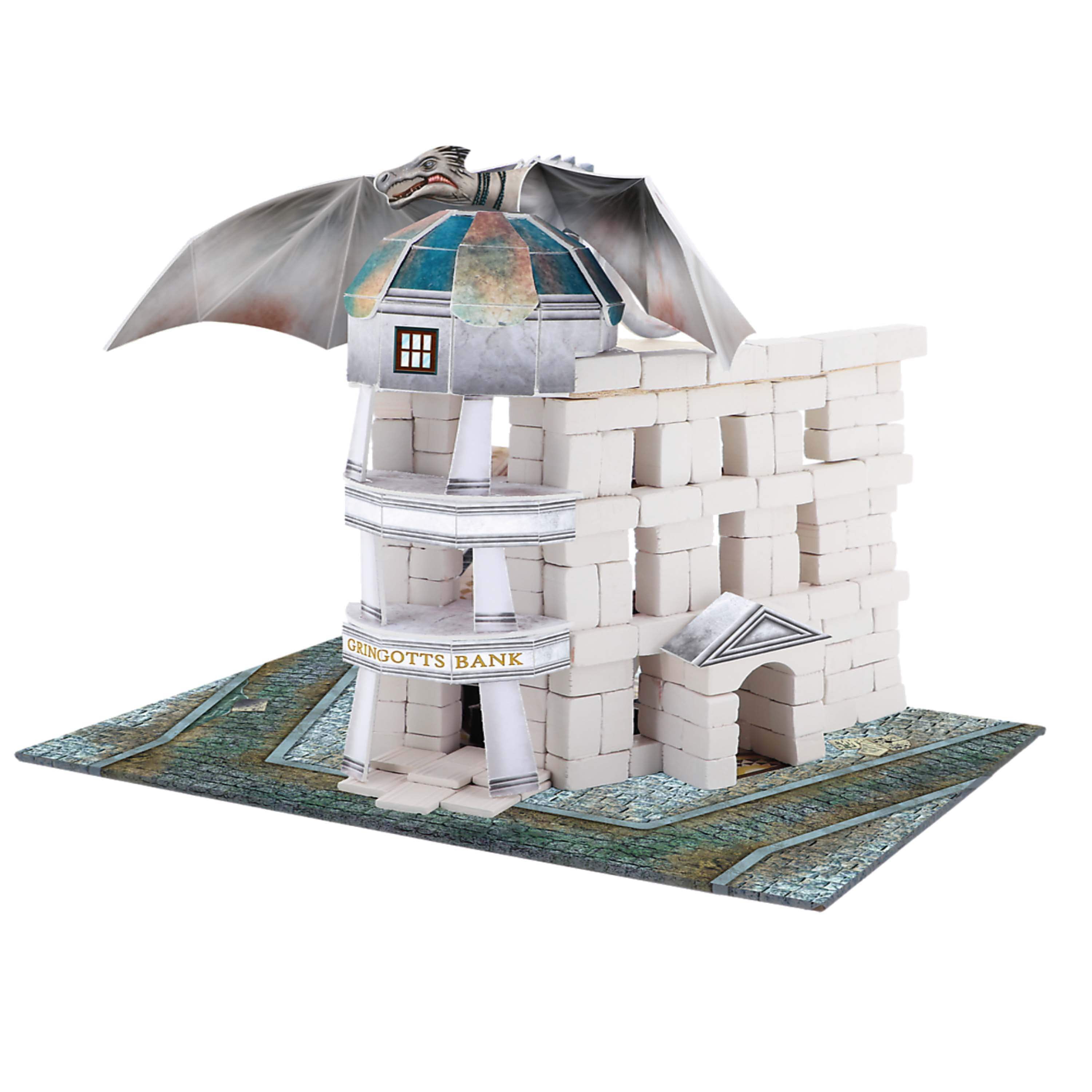 Trefl Brick Trick Harry Potter Gringotts Wizarding Bank Construction Set (1 Set) 0l4nb