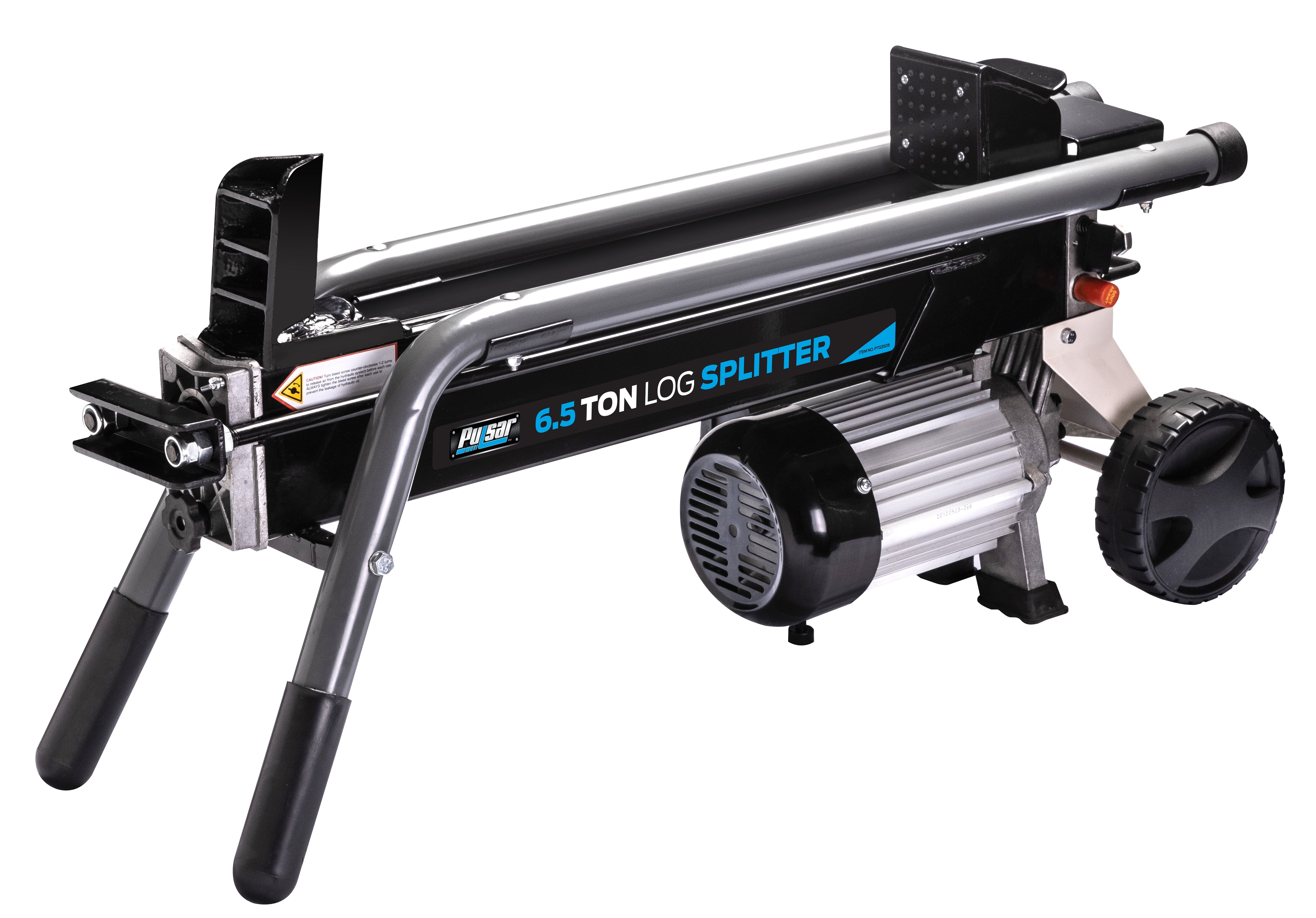 Pulsar 6.5 Ton Electric Log Splitter (Grey, 20.5 in Length Capacity) y9zac