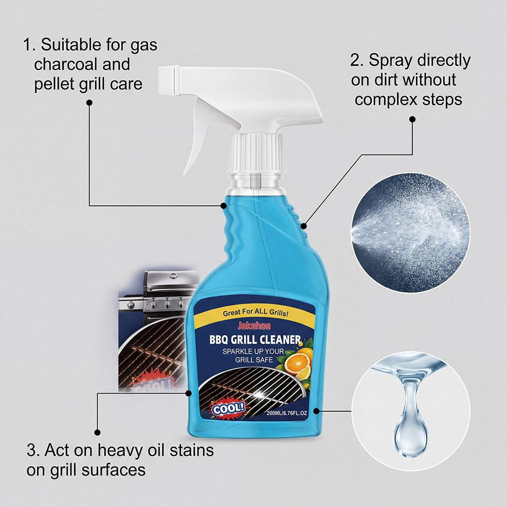 Generic Outdoor Grill Cleaner and Degreaser for Charcoal and Gas Grills (16 fl oz) lh106