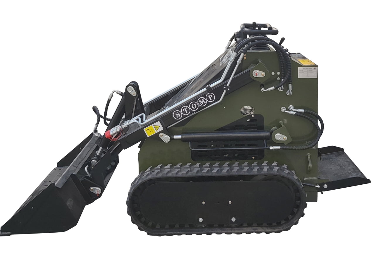 TYPHON Skid-Steer Loader with 22.1 HP Honda Engine (Tracked, 830 lb Capacity) 1u4l9