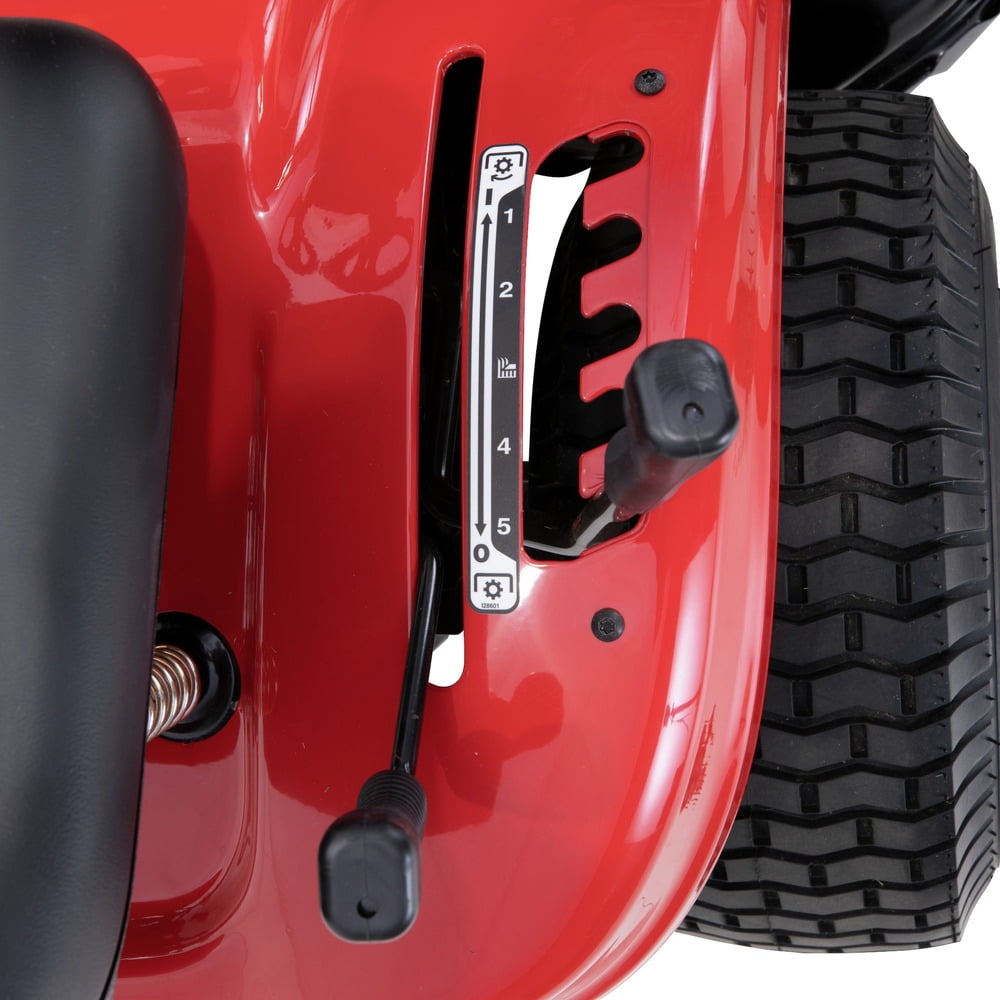 Troy-Bilt Bronco 46-inch Gas Riding Lawn Mower with 547cc Engine (46 in) 9wuns