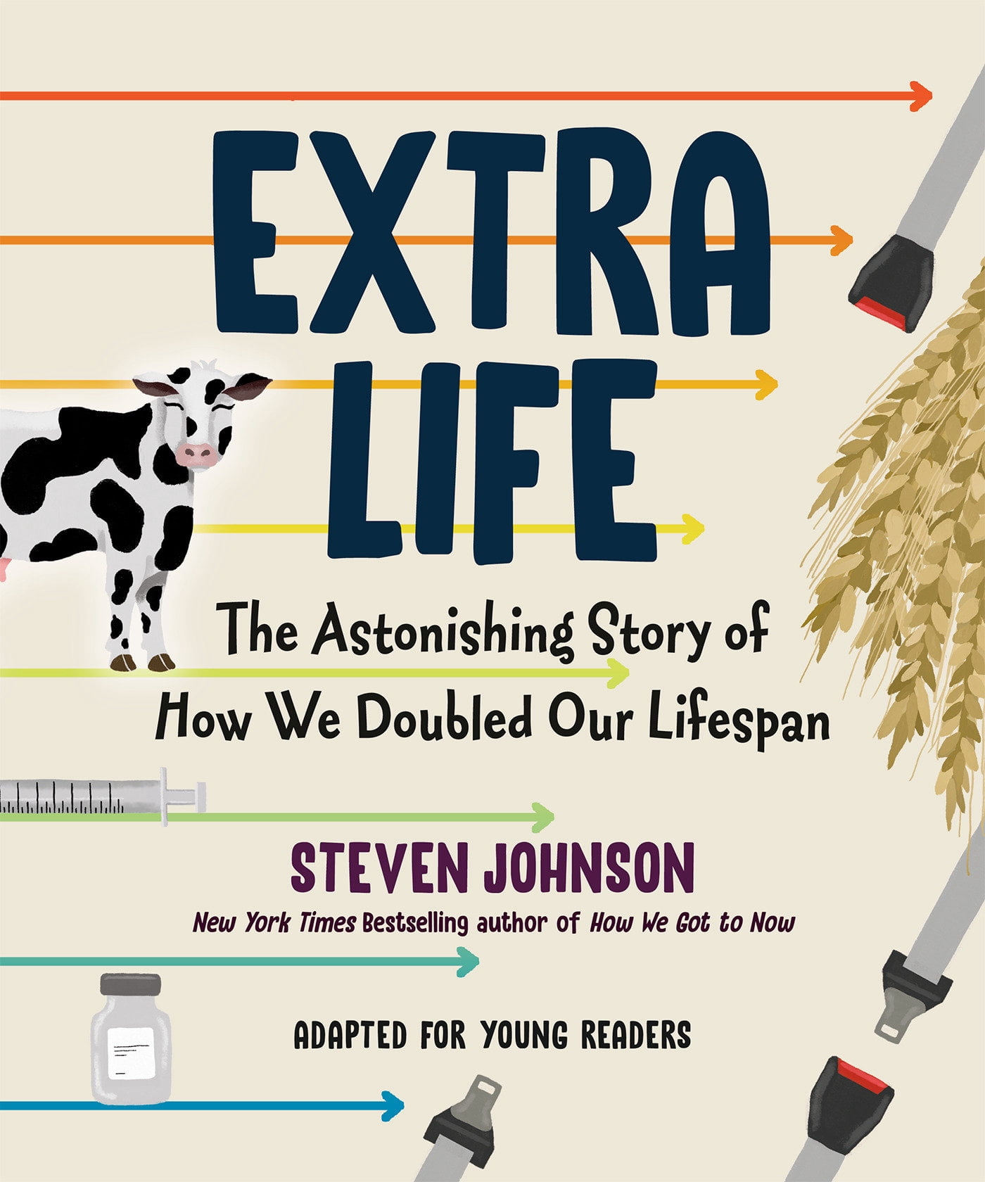 Steven Johnson Extra Life Young Readers Adaptation Hardcover Book (1 Unit) dxkao