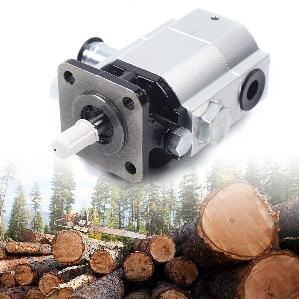 Generic Hydraulic Log Splitter Pump (13 GPM, Silver) ck4bv - Image 18