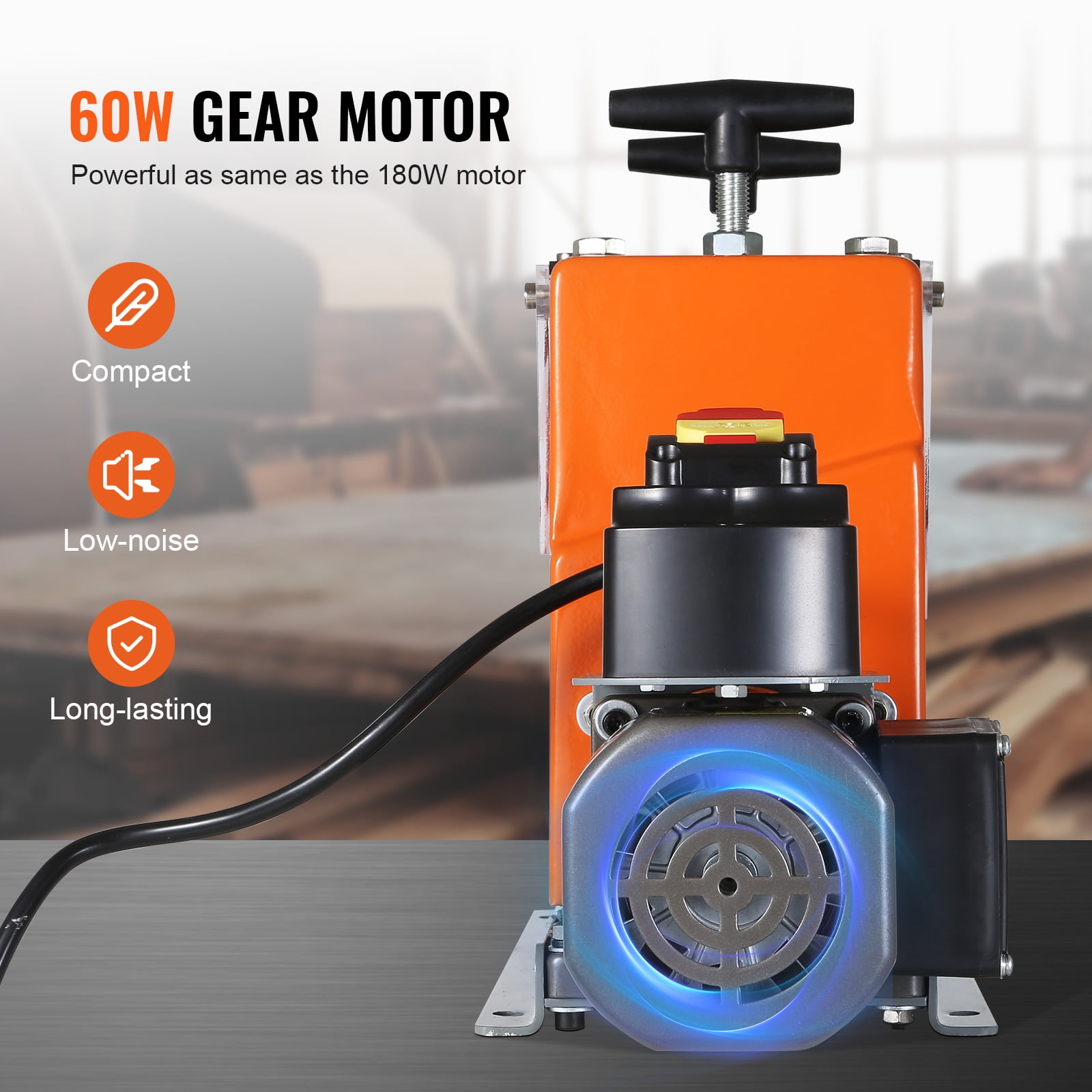 VEVOR Electric Wire Stripping Machine, Motorized Copper Cable Stripper with 7 Channels for Recycling (0.06 in - 0.98 in) ezse4 - Image 3