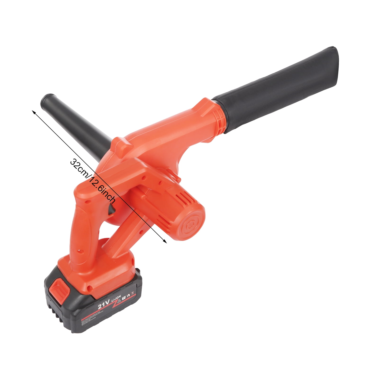 Dwellnix 2-in-1 Cordless Leaf Blower and Vacuum Cleaner (Black, 4.41 lb) i152n