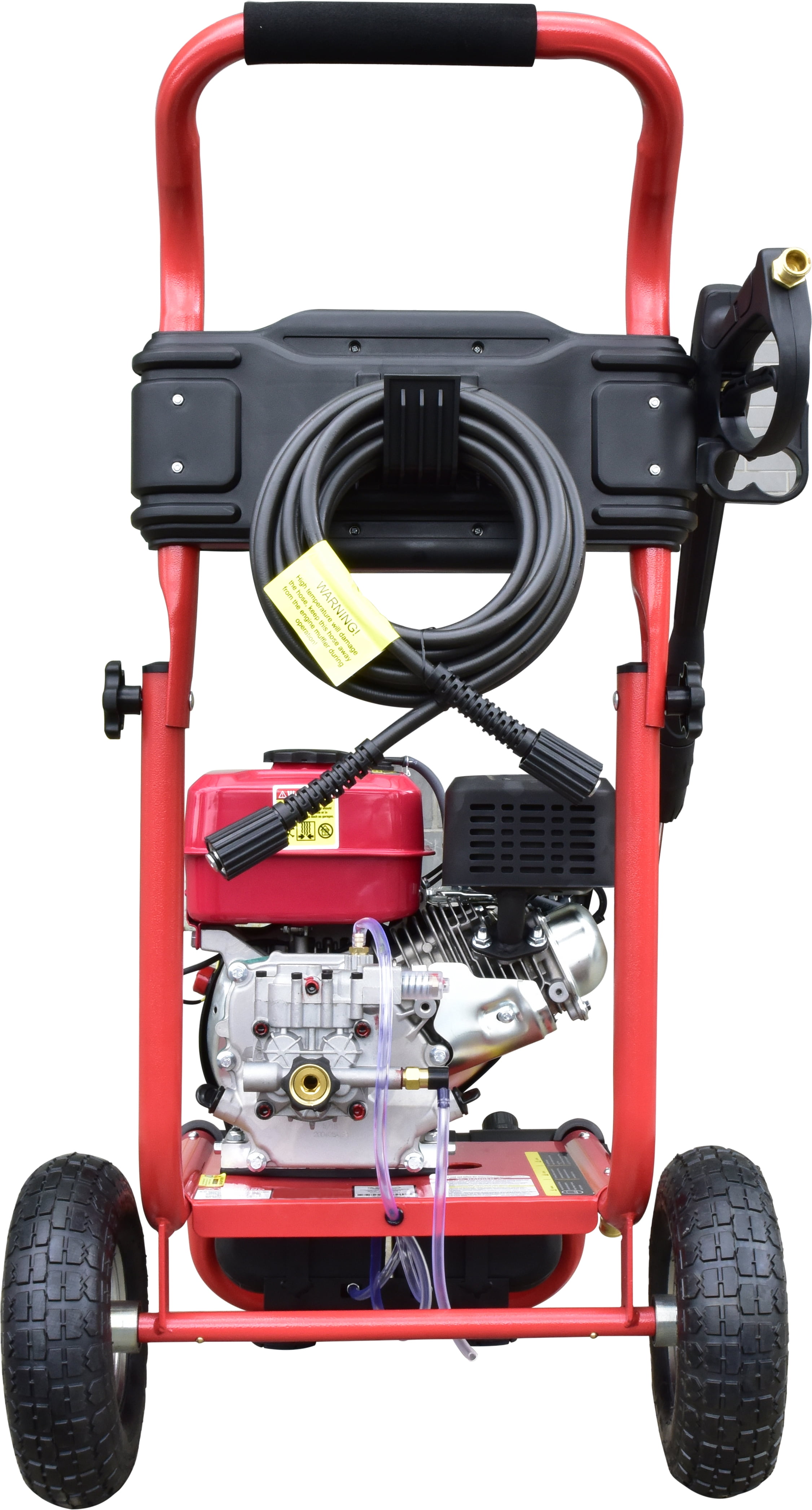 All-Power Gas Pressure Washer, 3400 PSI 2.6 GPM Heavy-Duty Outdoor Cleaner with 30 ft Hose (Black, 208cc Engine) pasv2