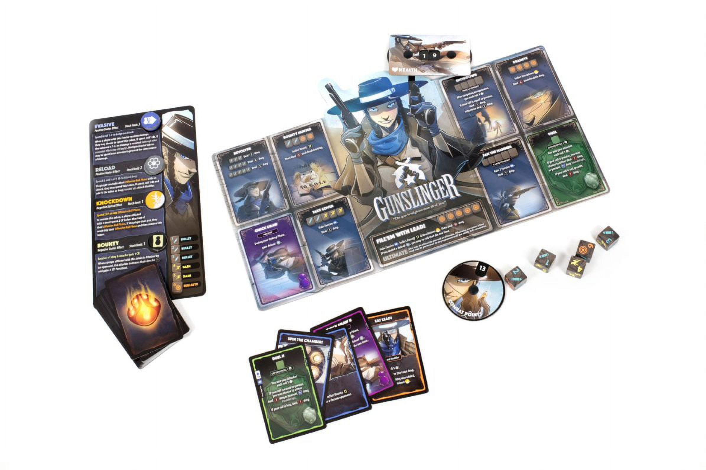 Dice Throne Season Two Battle Chest Gunslinger Vs Samurai (1 Pack) v9mba
