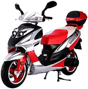Tao Motor Lancer 150cc Scooter (Red, 150cc Engine) w06hn