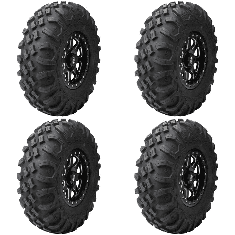Tusk Megabite Radial Tire 8-Ply Off-Road Performance (28x10-14, 4 Pack) ctpj7