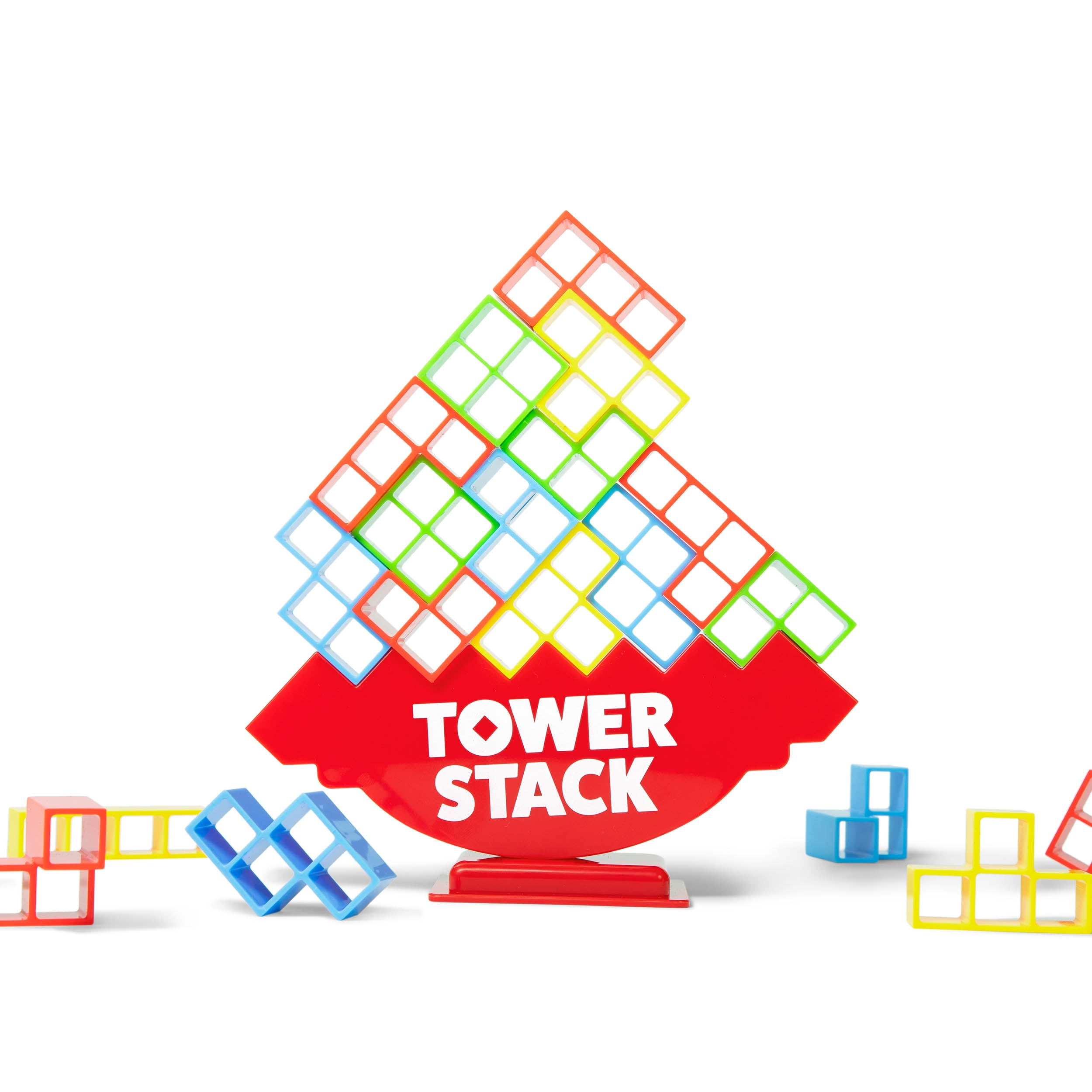 What Do You Meme? Tower Stack Balance Stacking Family Game (Multi-color, 1 Set) qclxn