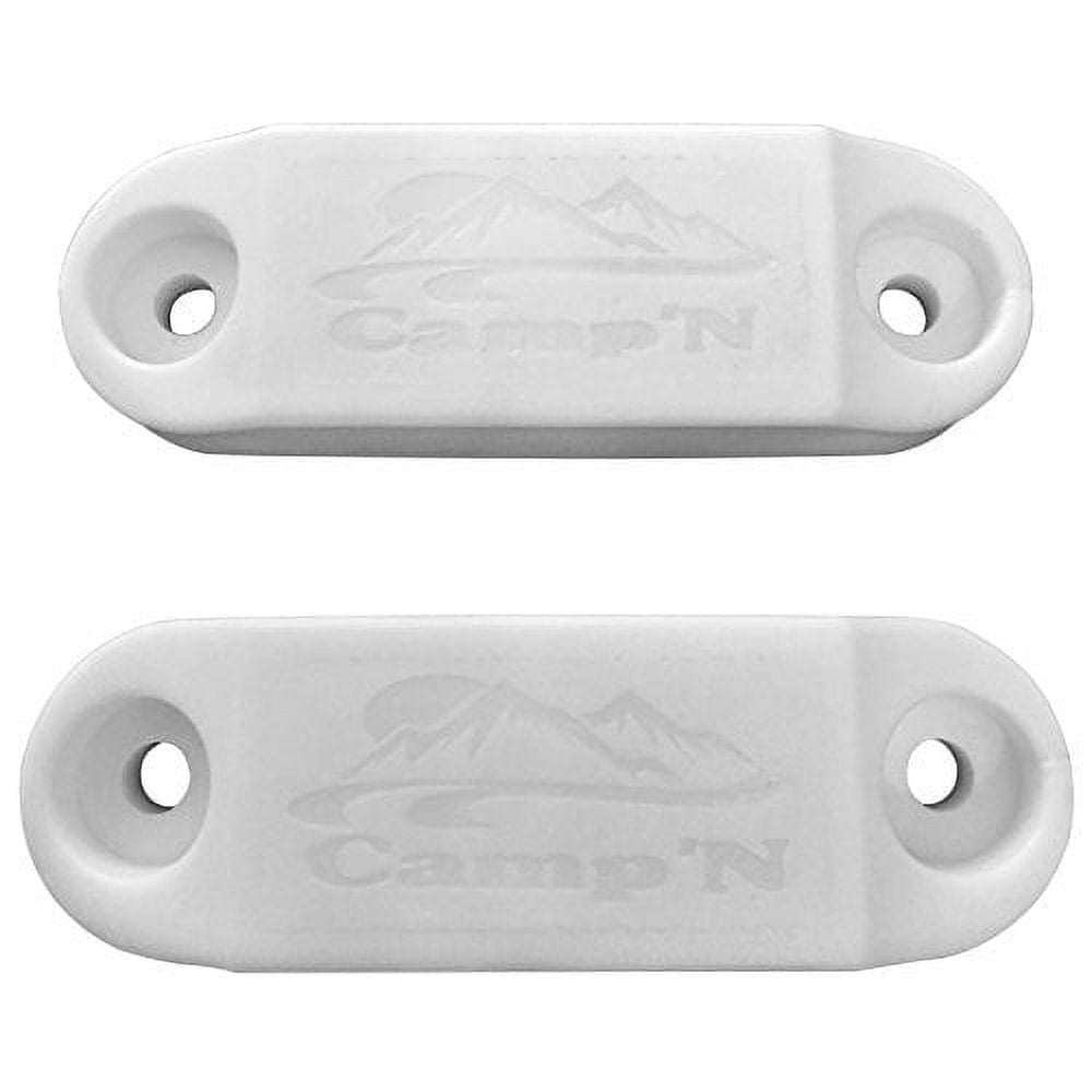Camp'N RV Magnetic Door Catch Holder (White, 2-Pair) k8q9n
